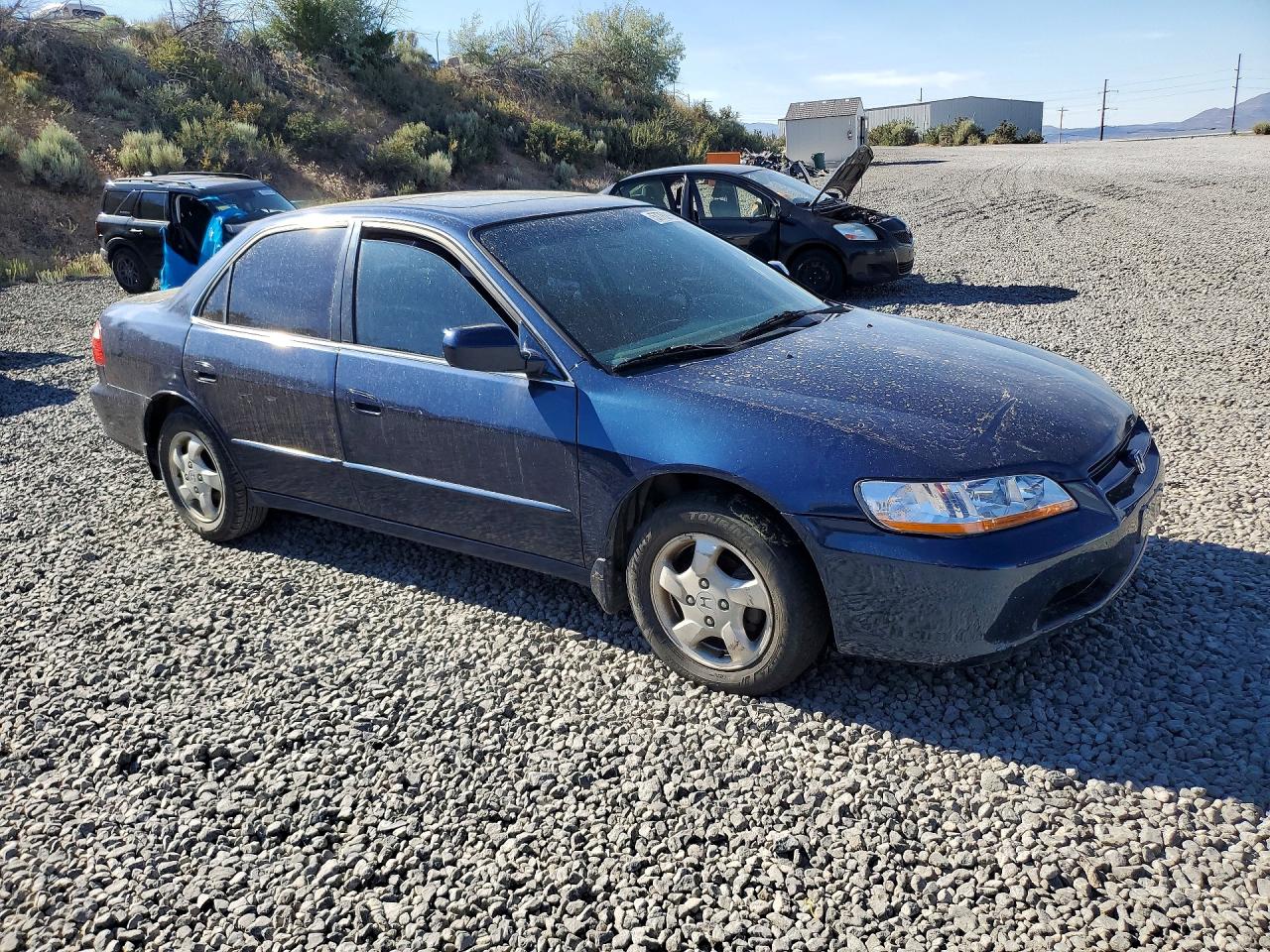 2000 Honda Accord Ex Blue vin: JHMCG667XYC021737