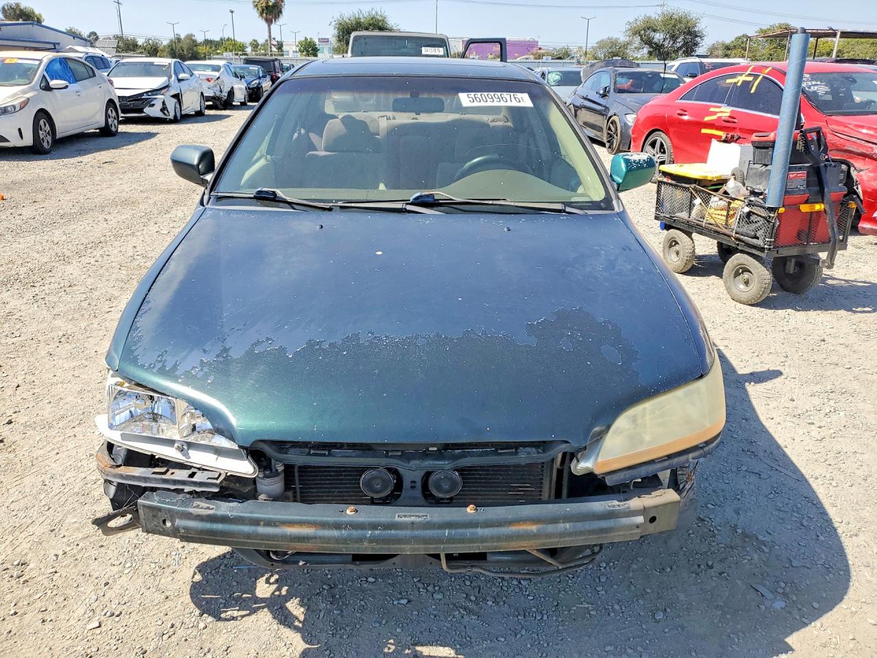 2000 Honda Accord Ex Green vin: JHMCG667XYC035136