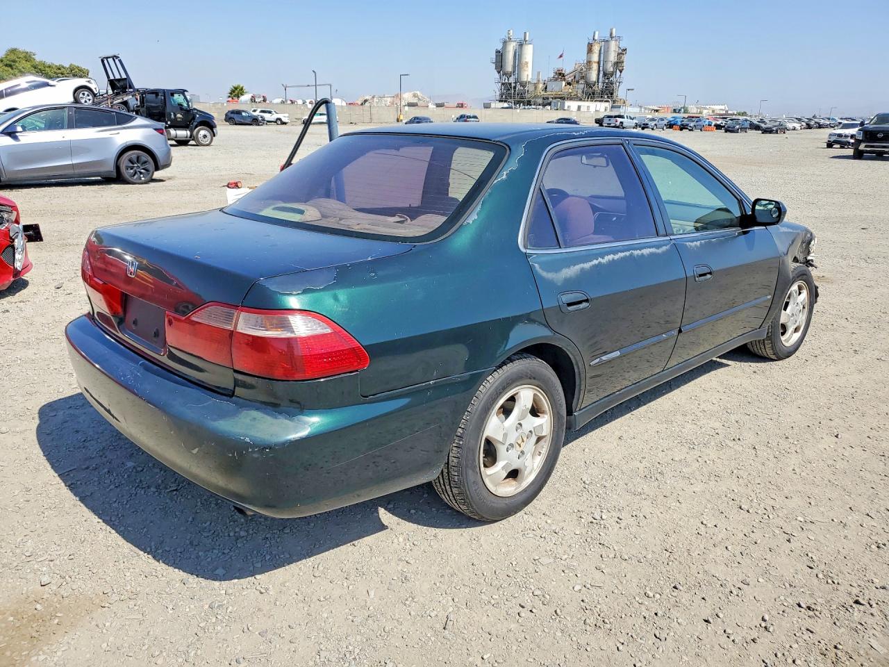2000 Honda Accord Ex Green vin: JHMCG667XYC035136