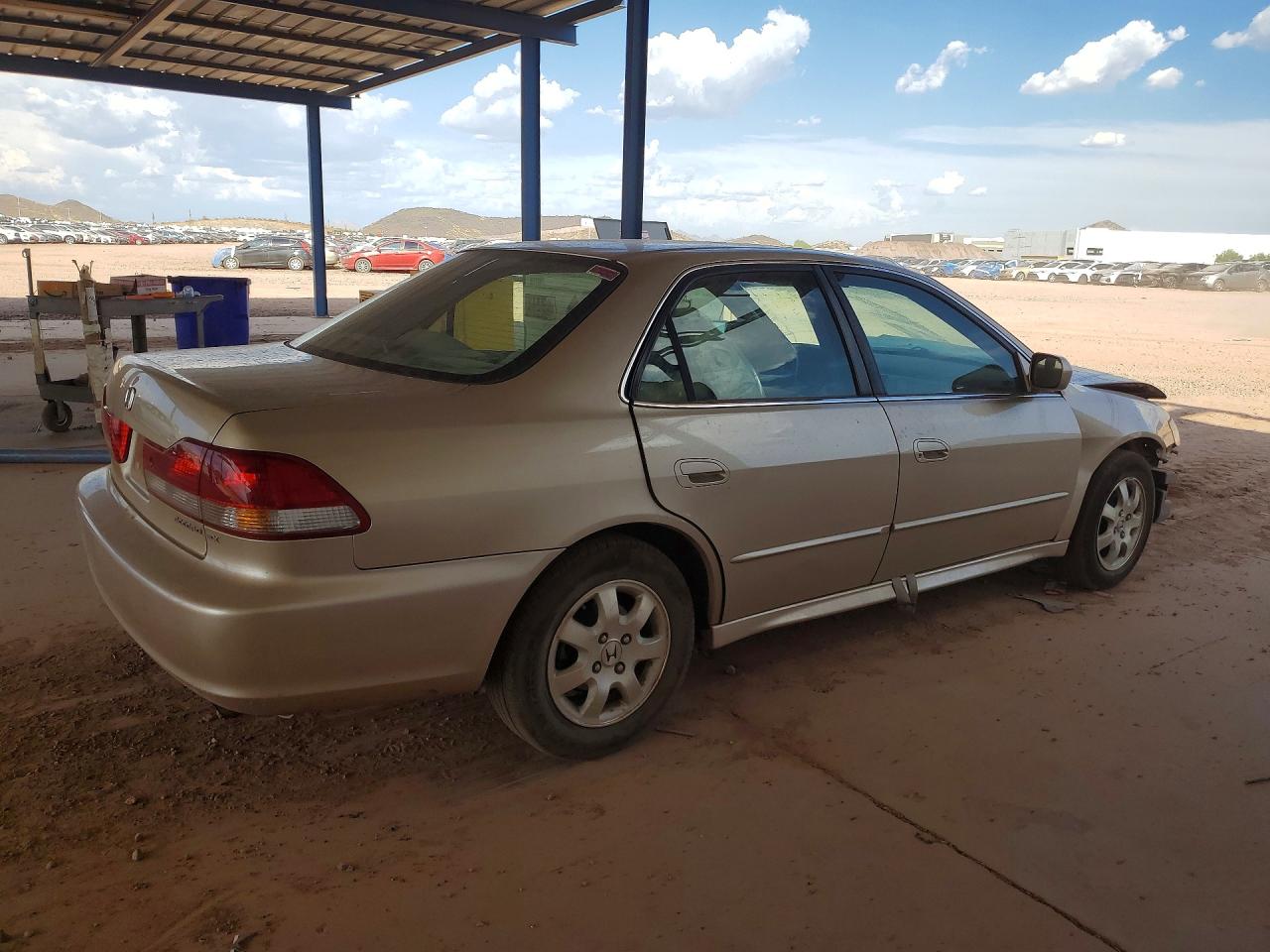 2001 Honda Accord Ex Silver vin: JHMCG66811C017039