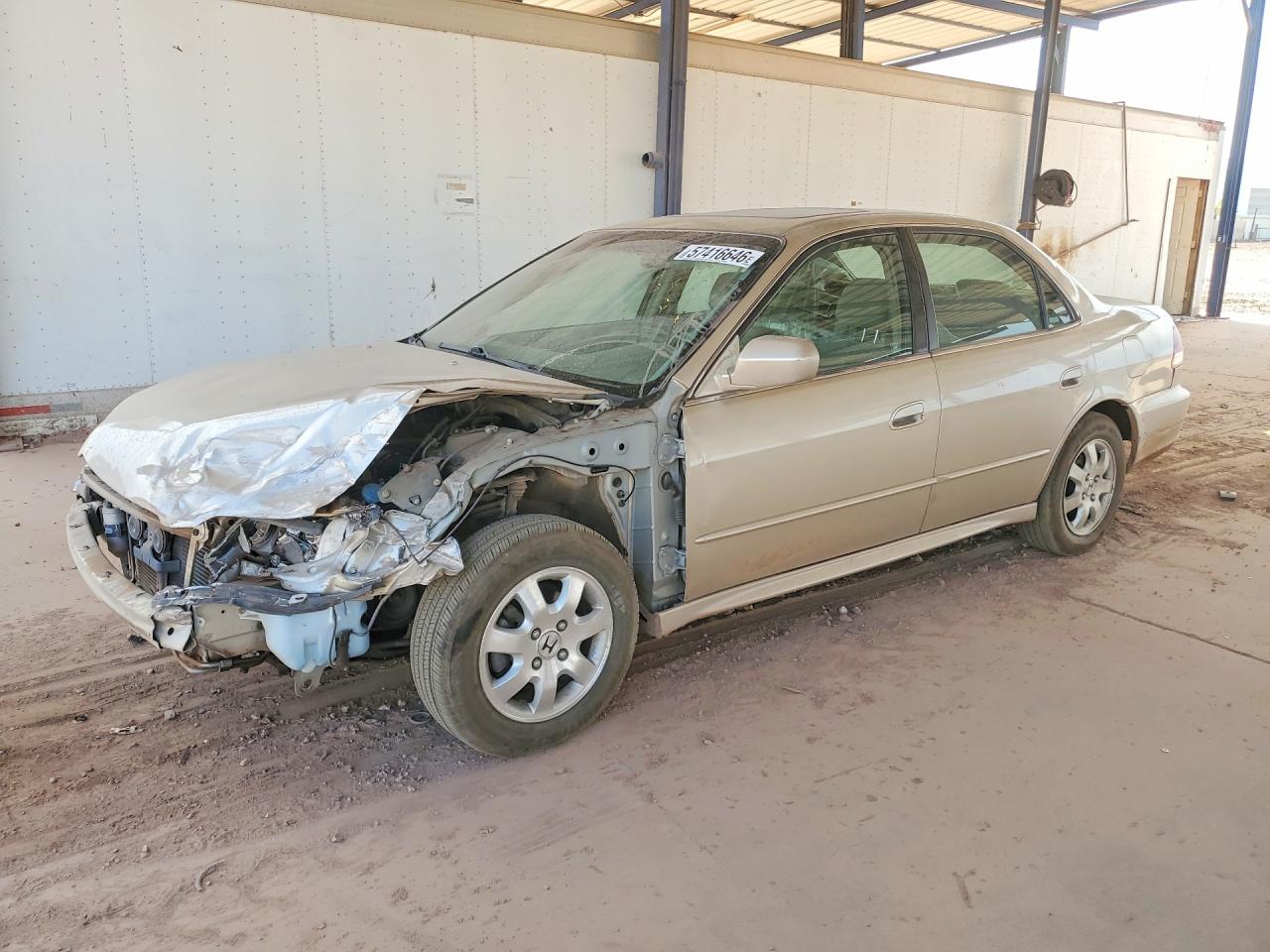 2001 Honda Accord Ex Серебряный vin: JHMCG66811C017039