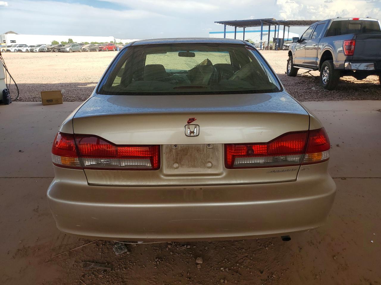 2001 Honda Accord Ex Silver vin: JHMCG66811C017039