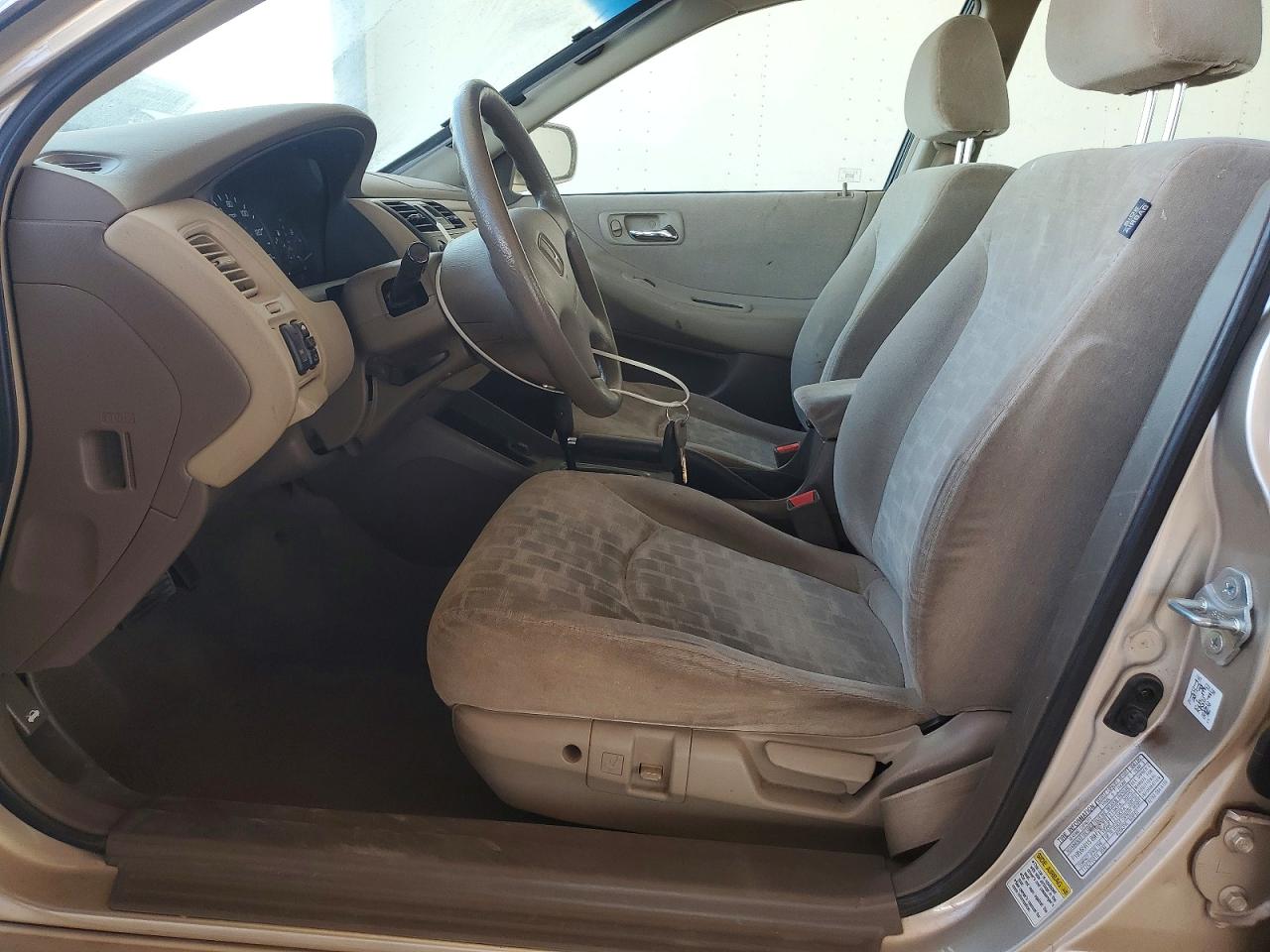 2001 Honda Accord Ex Silver vin: JHMCG66811C017039