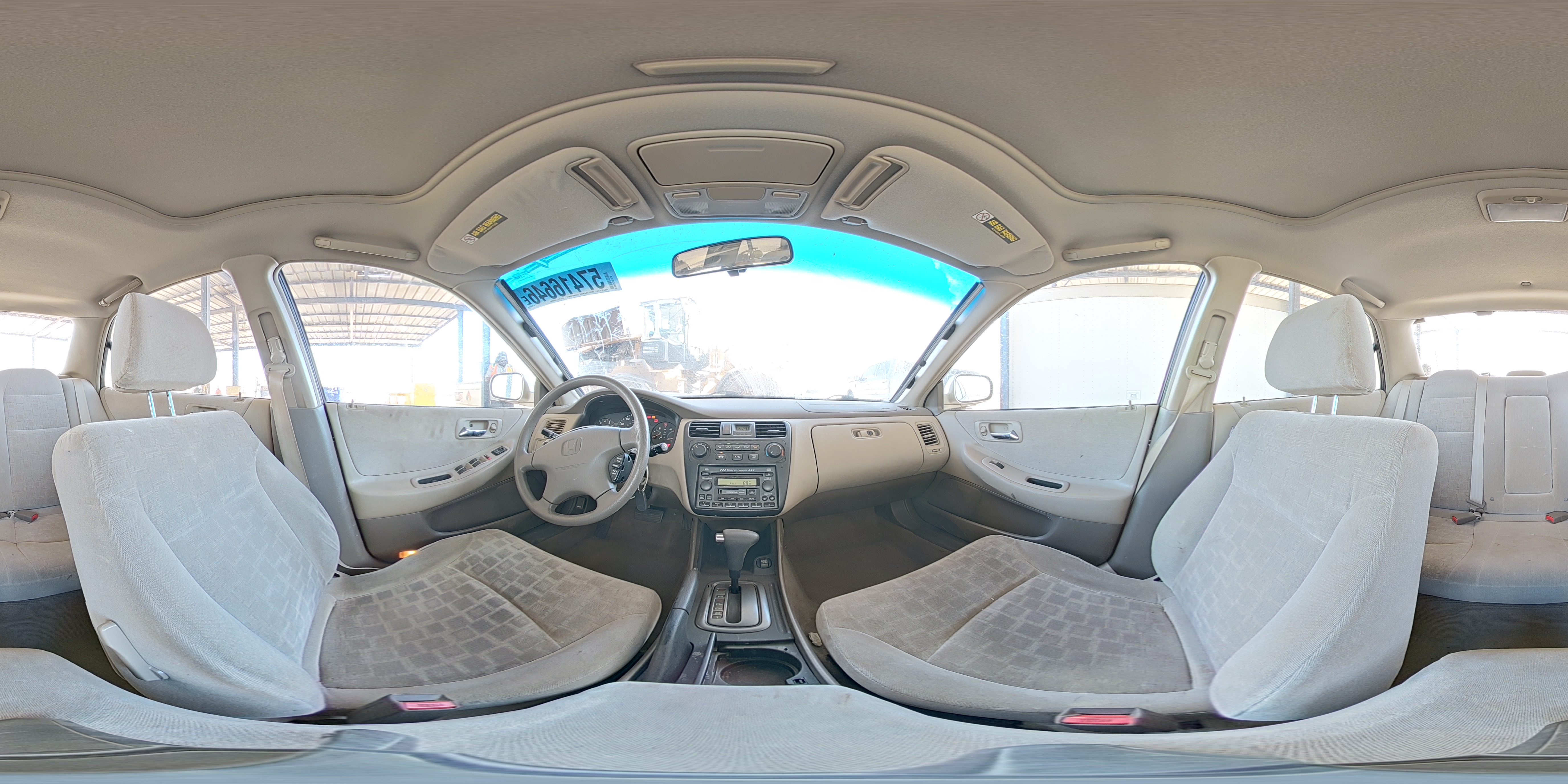 2001 Honda Accord Ex Silver vin: JHMCG66811C017039