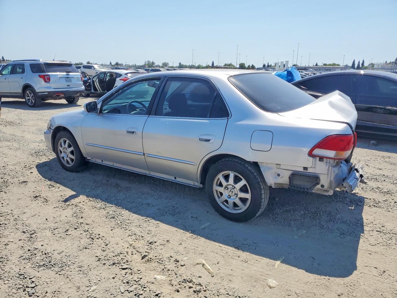 2002 Honda Accord Ex Silver vin: JHMCG66812C030102
