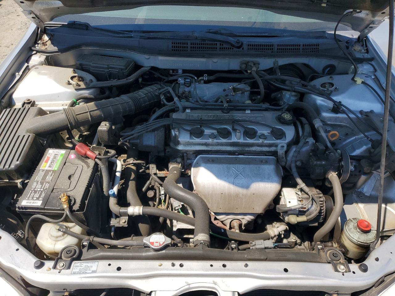 2002 Honda Accord Ex Silver vin: JHMCG66812C030102