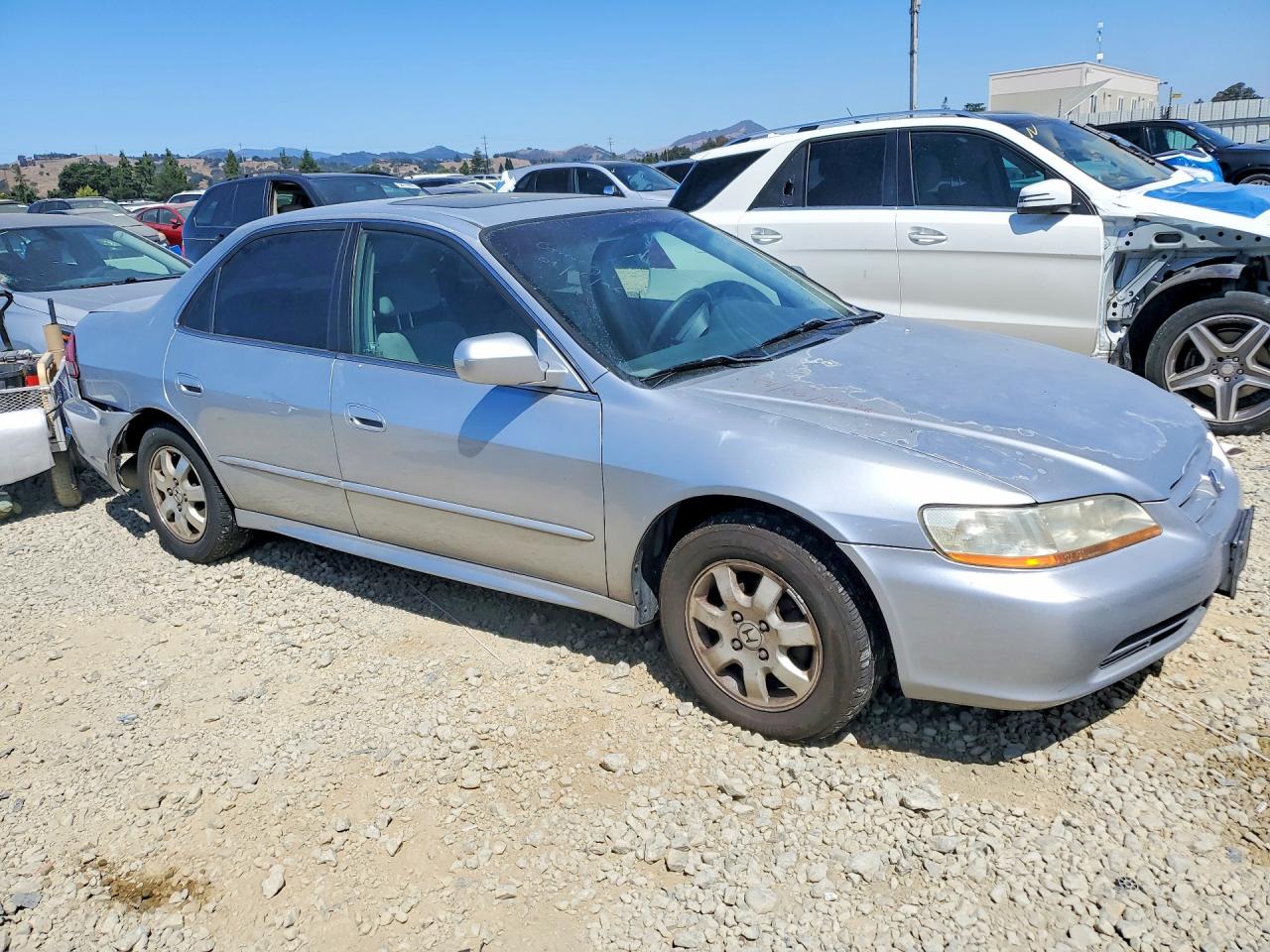 2002 Honda Accord Ex Silver vin: JHMCG66832C006089