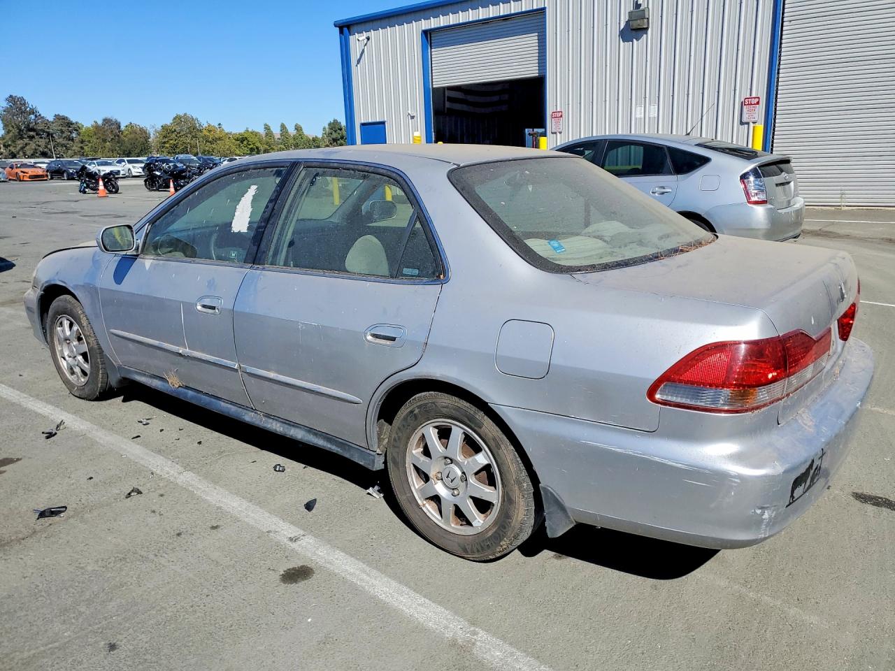 2002 Honda Accord Ex Silver vin: JHMCG66852C028580