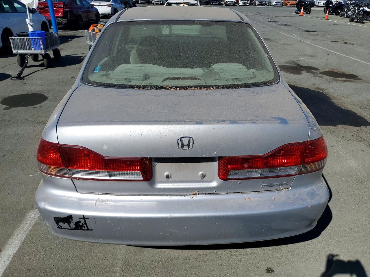 2002 Honda Accord Ex Silver vin: JHMCG66852C028580