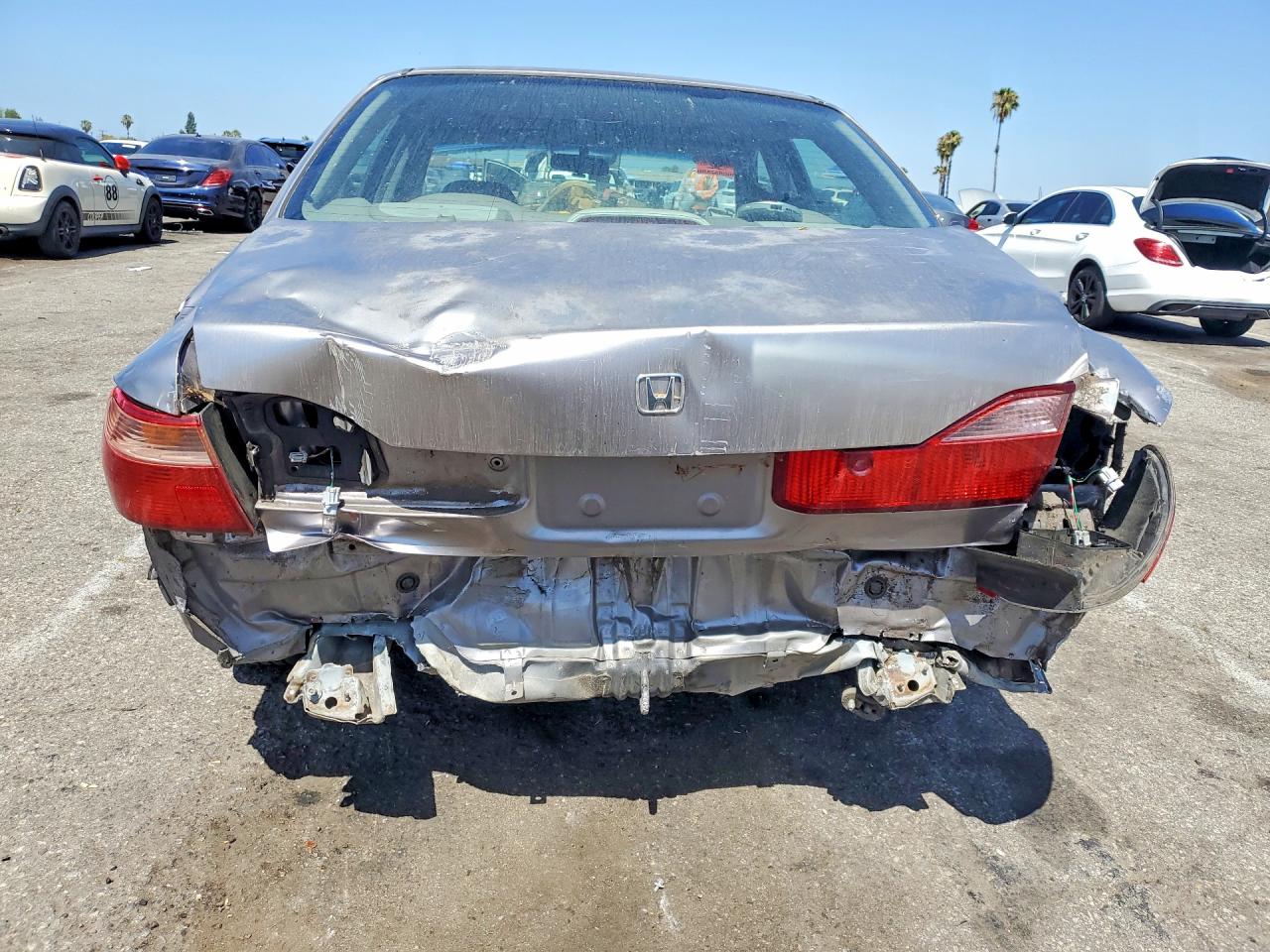 2000 Honda Accord Ex Silver vin: JHMCG6685YC005437