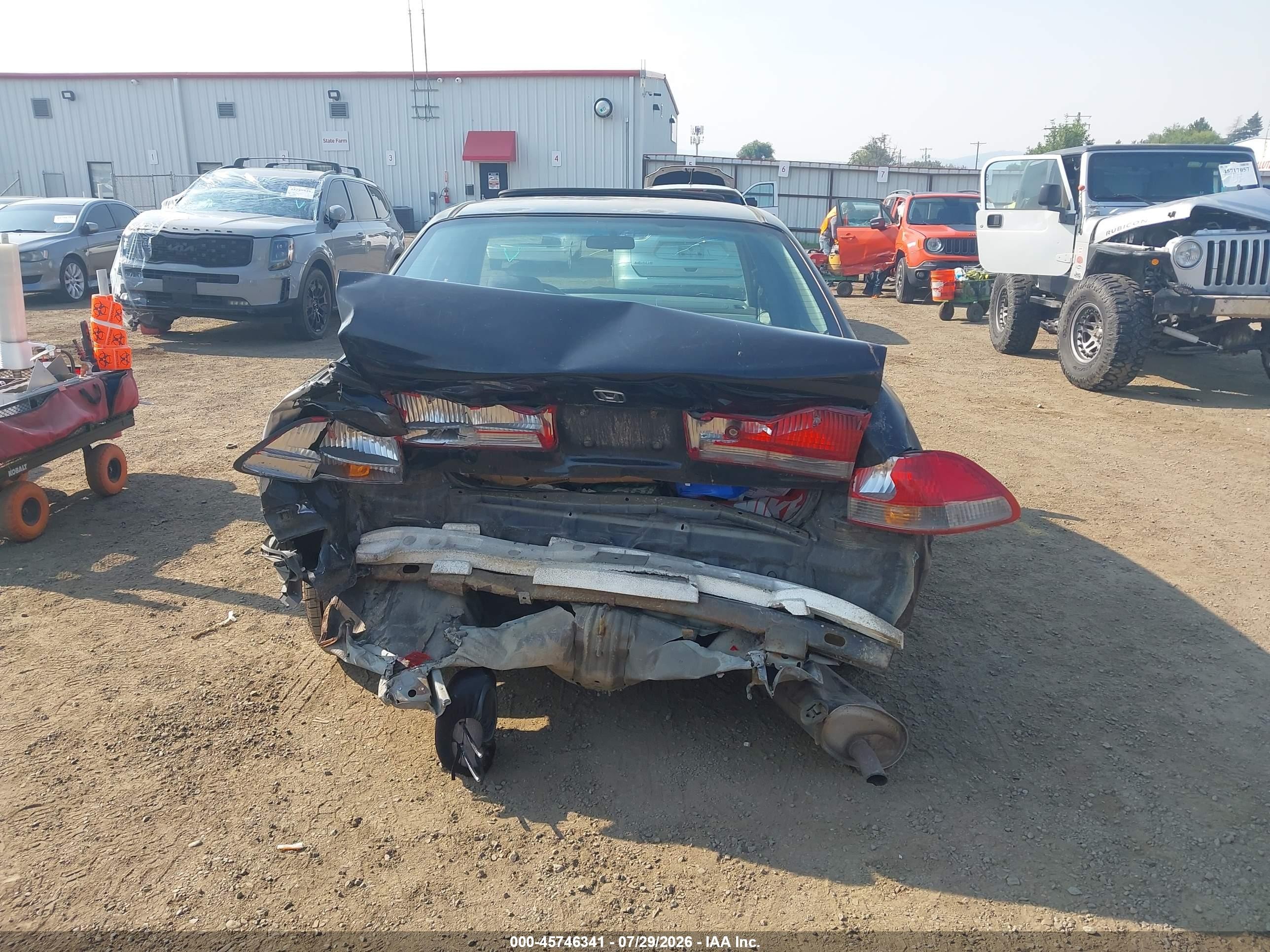2002 Honda Accord 2.3 Ex/2.3 Se Black vin: JHMCG66862C021380