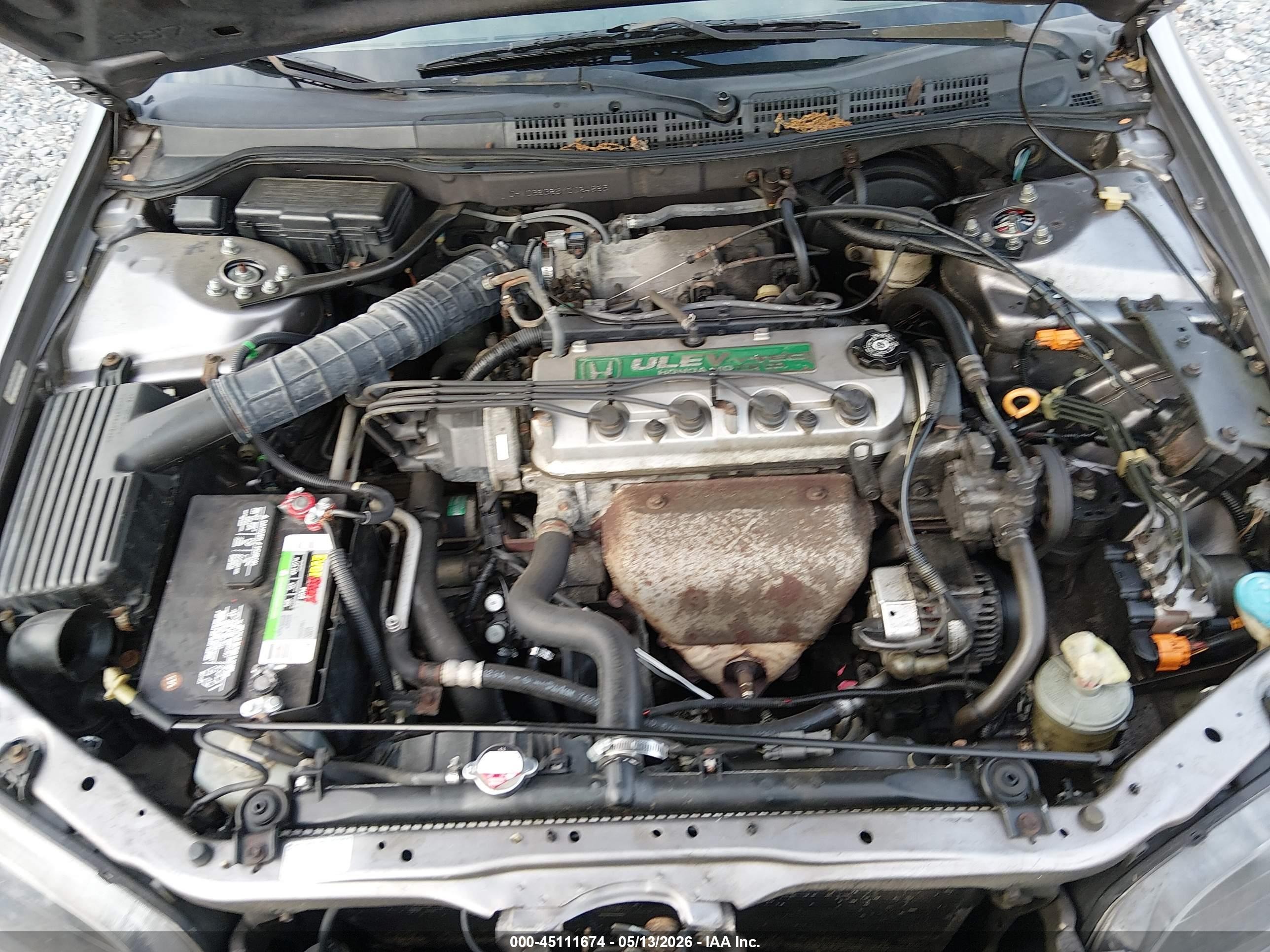 2000 Honda Accord 2.3 Ex Серый vin: JHMCG6686YC024885