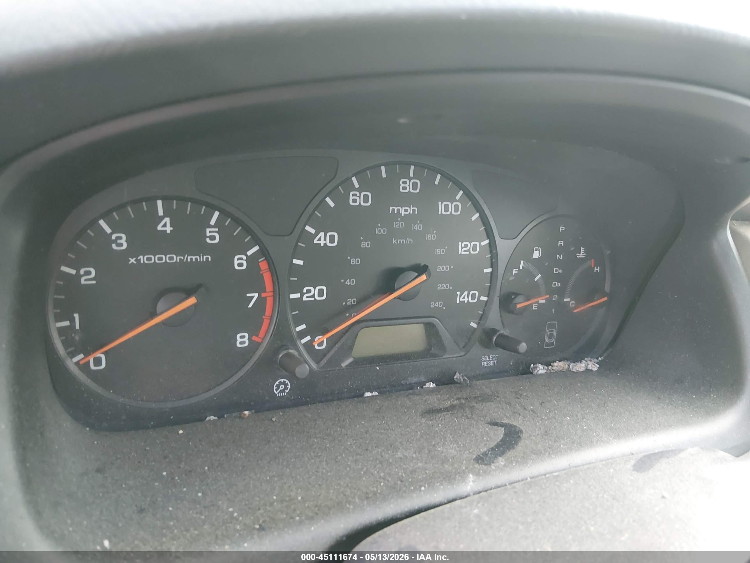 2000 Honda Accord 2.3 Ex Серый vin: JHMCG6686YC024885