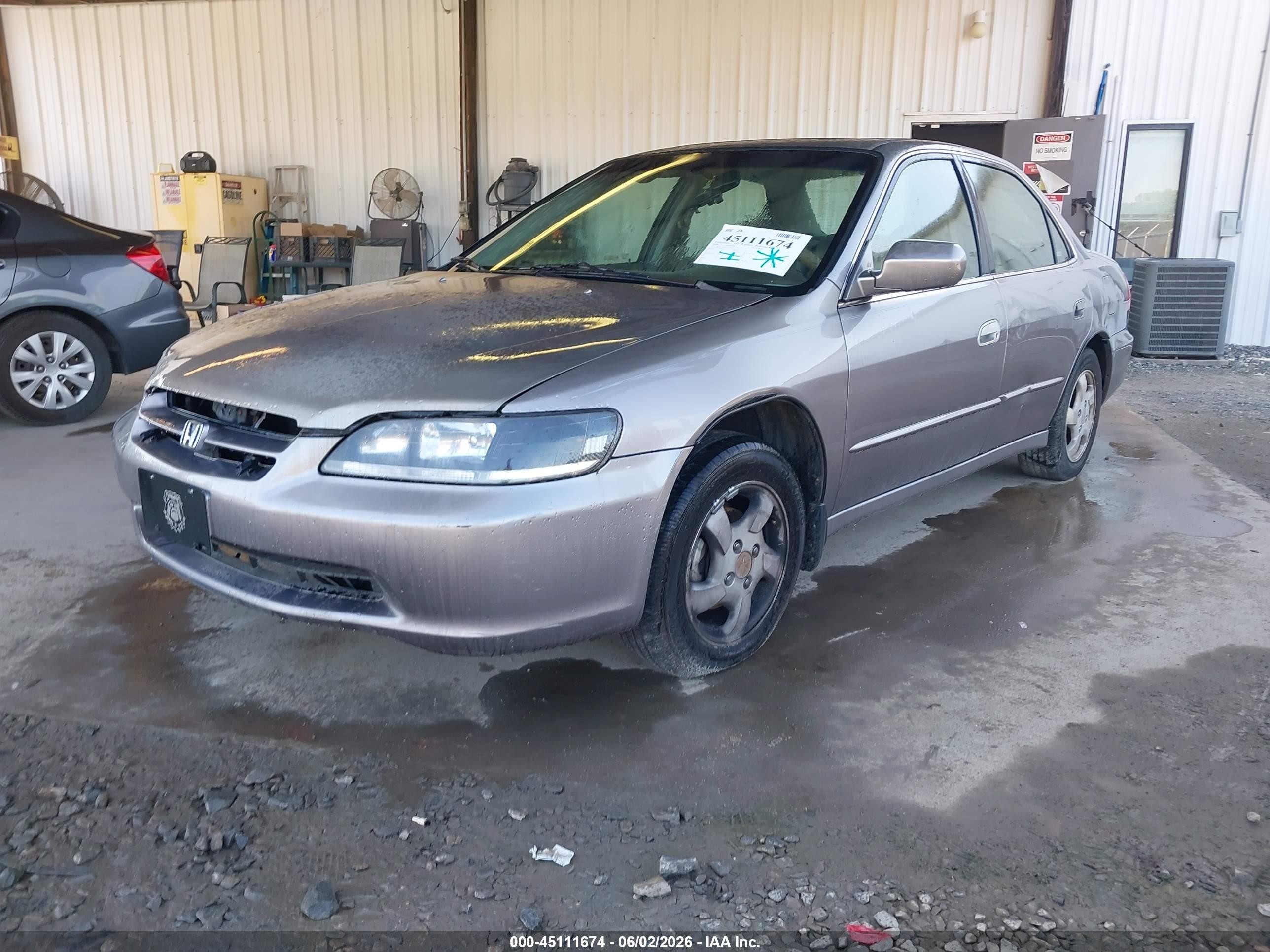 2000 Honda Accord 2.3 Ex Серый vin: JHMCG6686YC024885