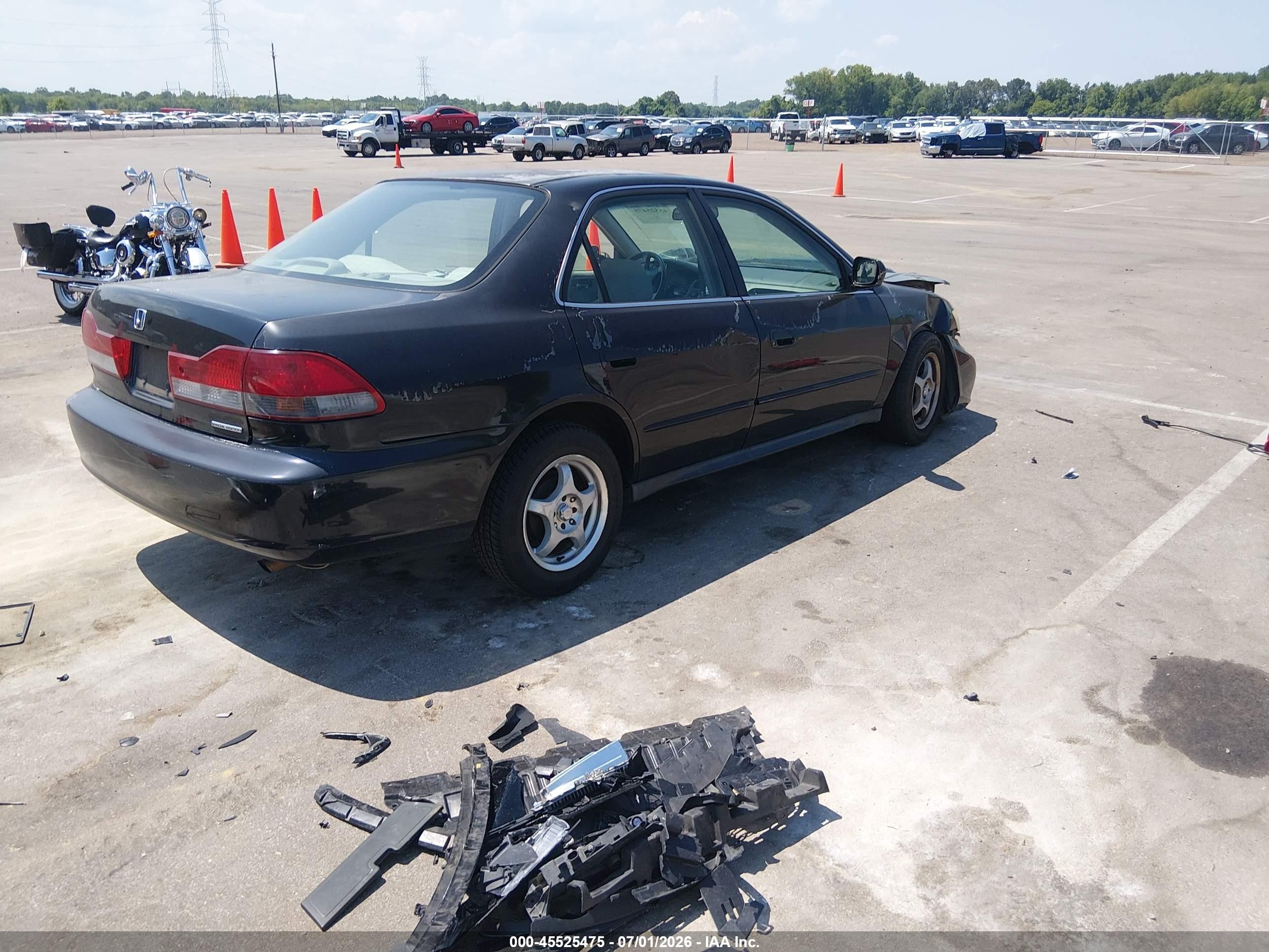 2002 Honda Accord 2.3 Ex/2.3 Se Black vin: JHMCG66882C005374