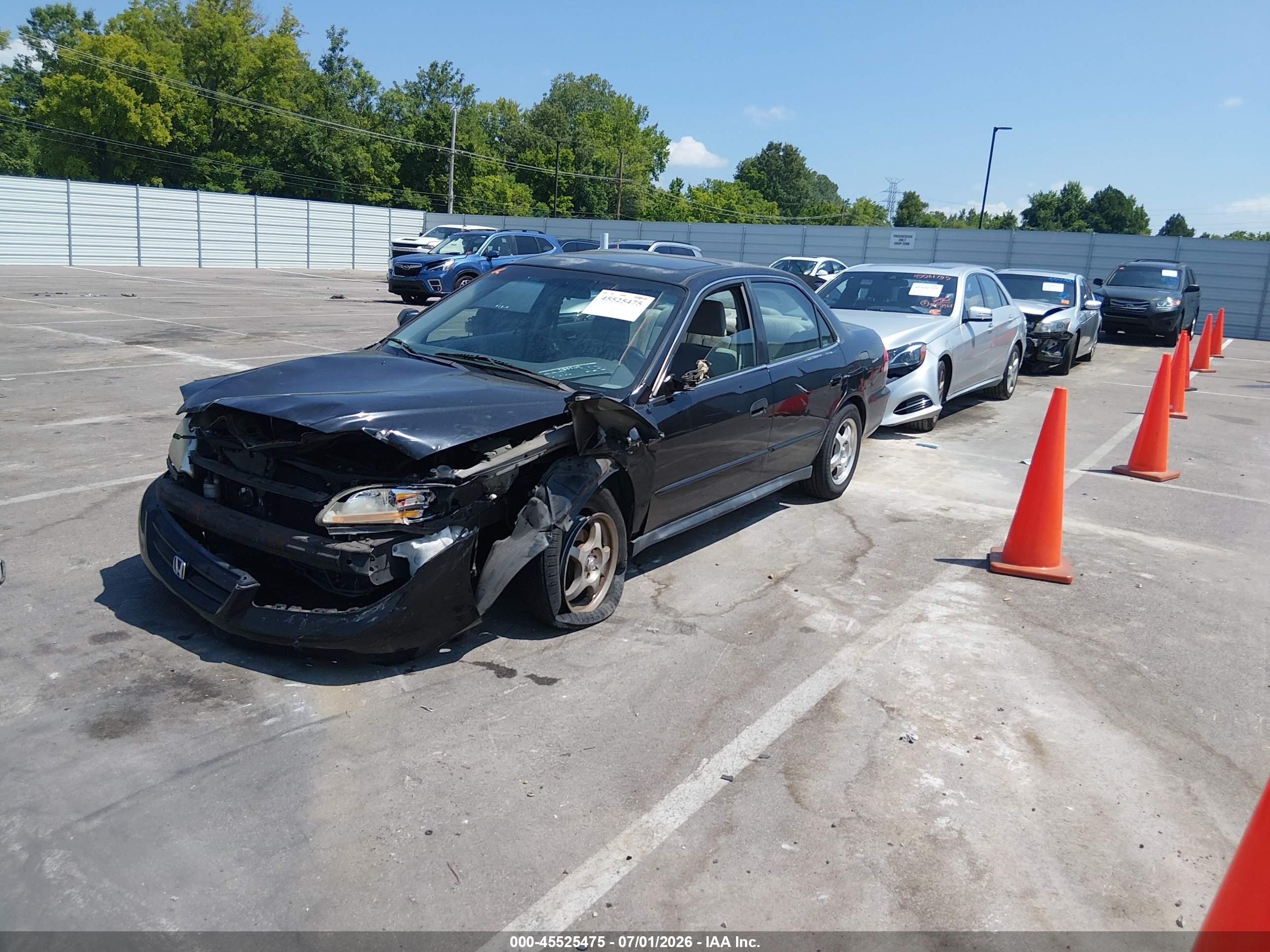 2002 Honda Accord 2.3 Ex/2.3 Se Black vin: JHMCG66882C005374