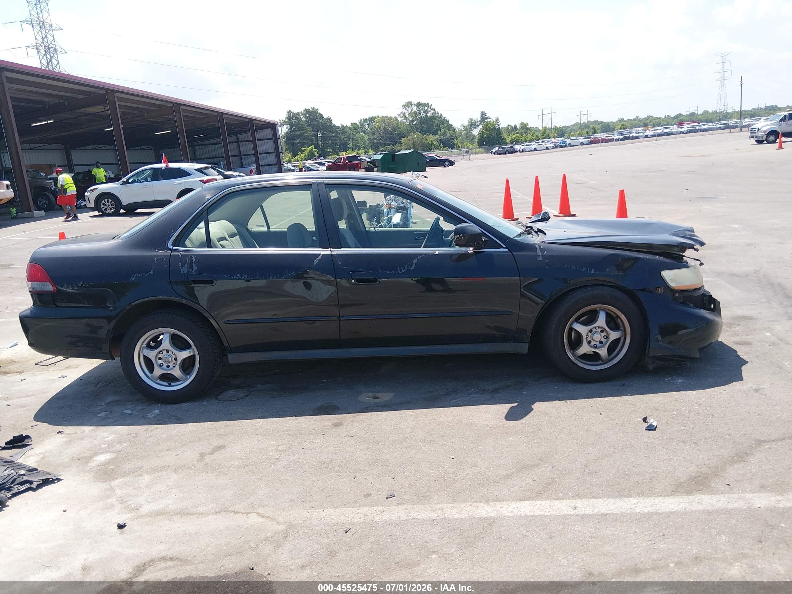 2002 Honda Accord 2.3 Ex/2.3 Se Black vin: JHMCG66882C005374