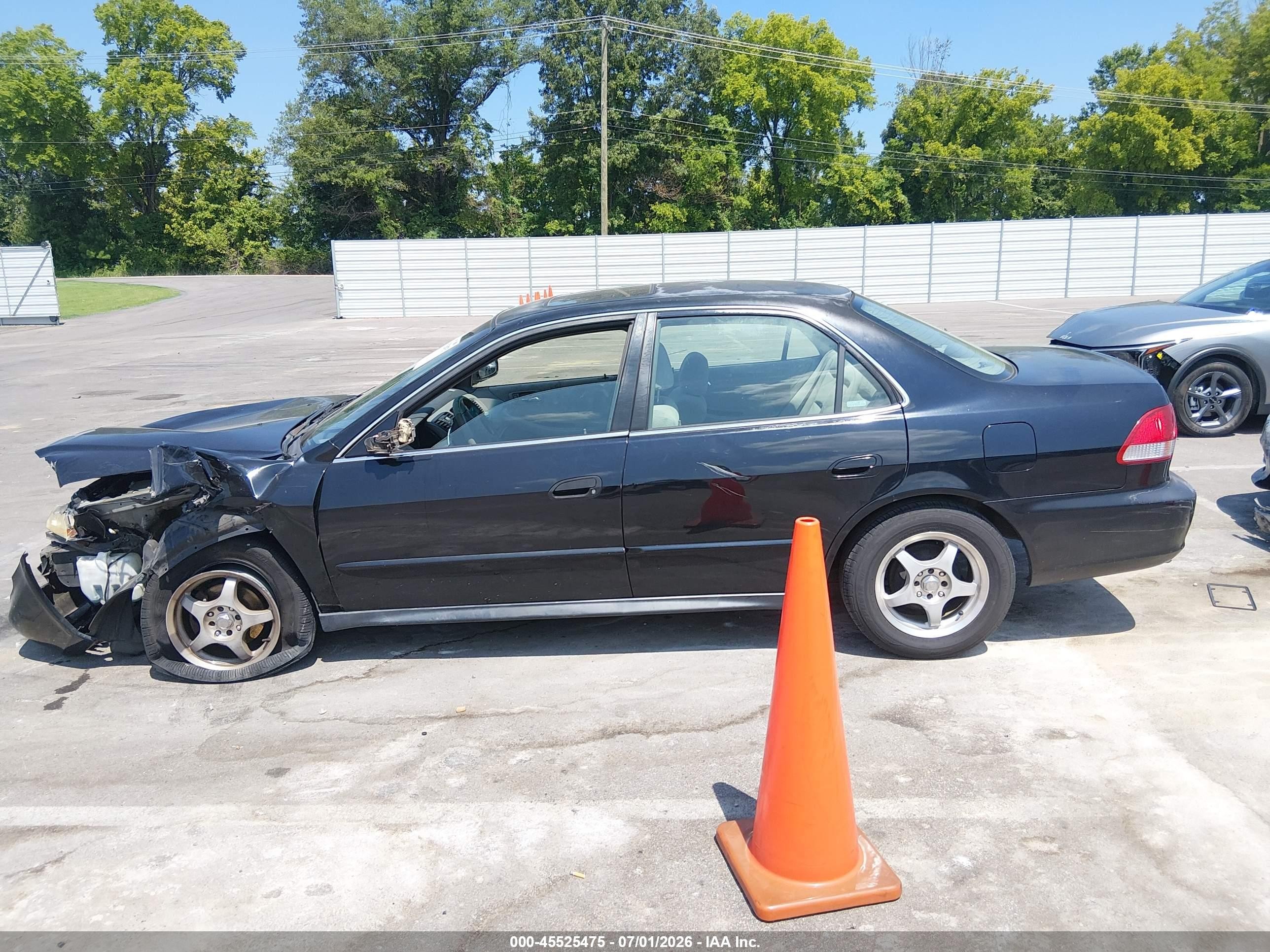 2002 Honda Accord 2.3 Ex/2.3 Se Black vin: JHMCG66882C005374