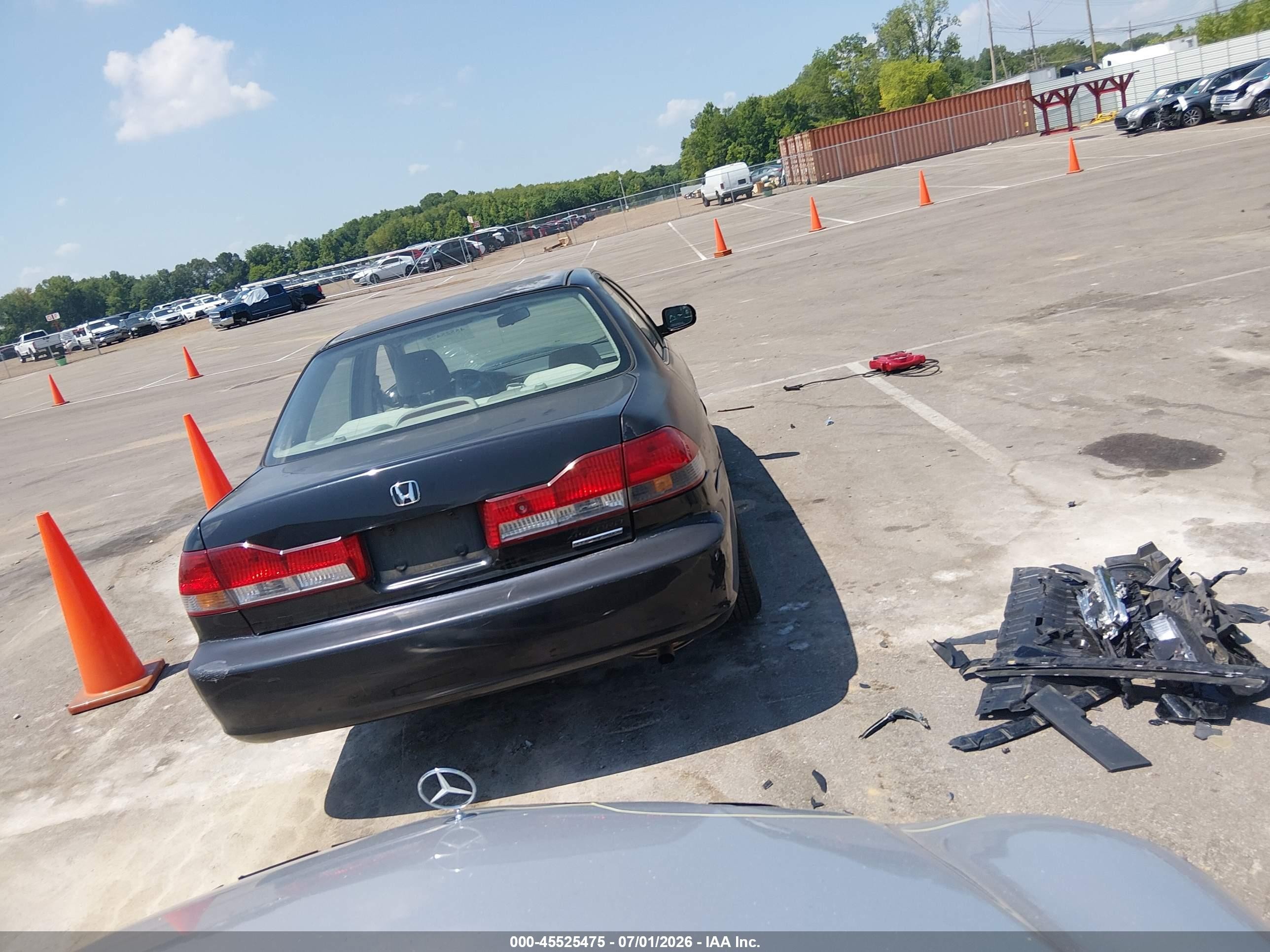 2002 Honda Accord 2.3 Ex/2.3 Se Black vin: JHMCG66882C005374