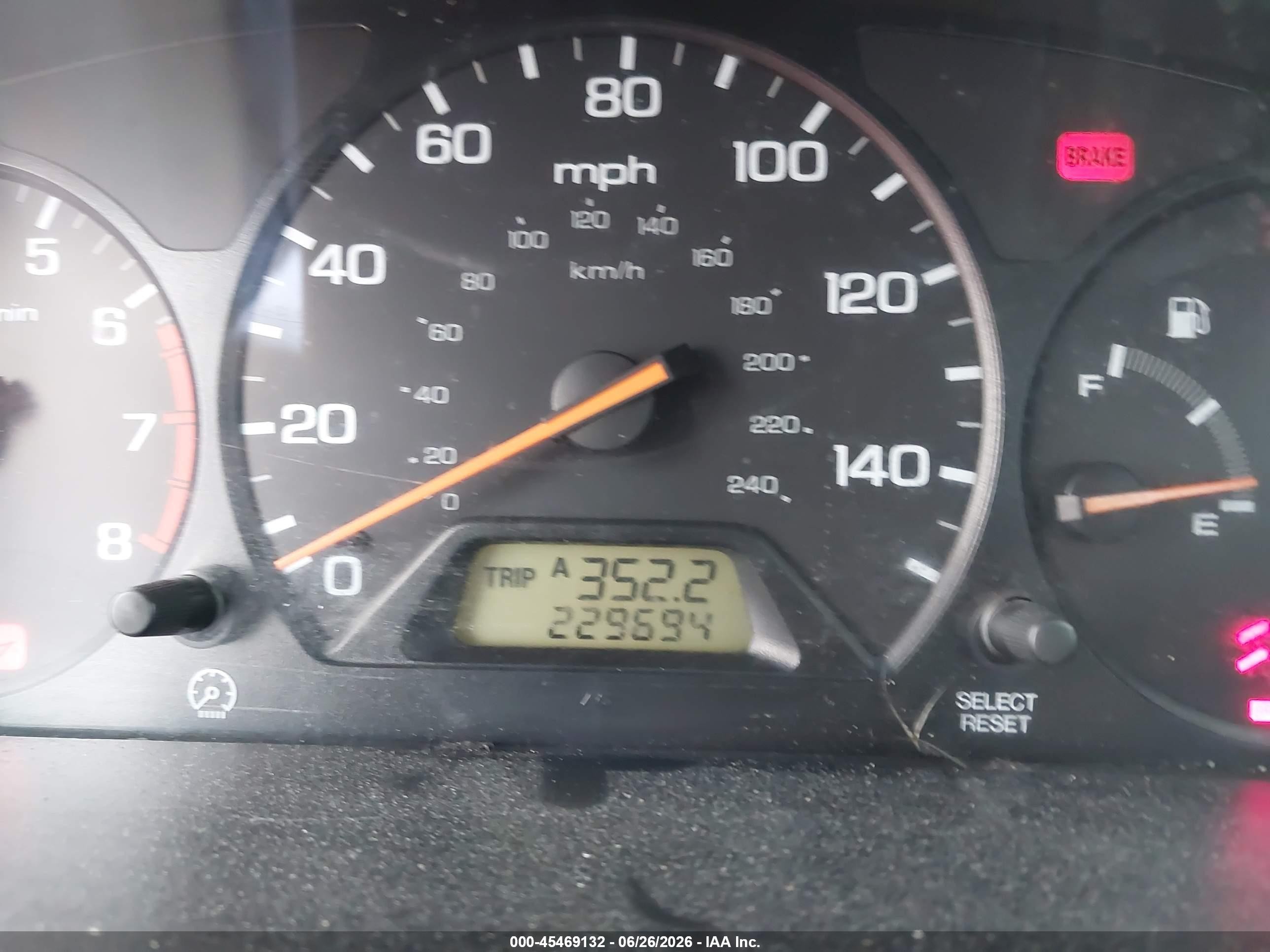 2002 Honda Accord 2.3 Ex/2.3 Se Black vin: JHMCG66882C017198