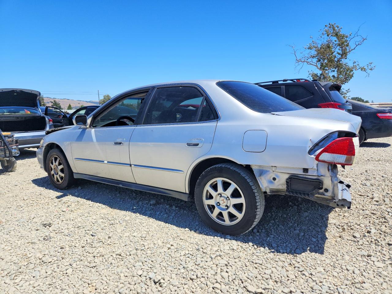2002 Honda Accord Ex Silver vin: JHMCG66892C014052