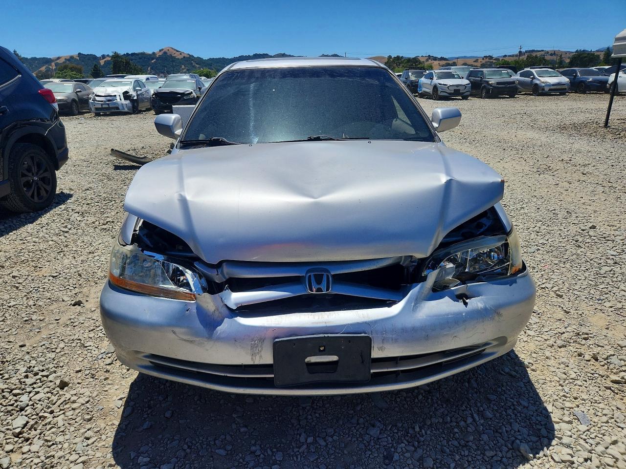 2002 Honda Accord Ex Silver vin: JHMCG66892C014052