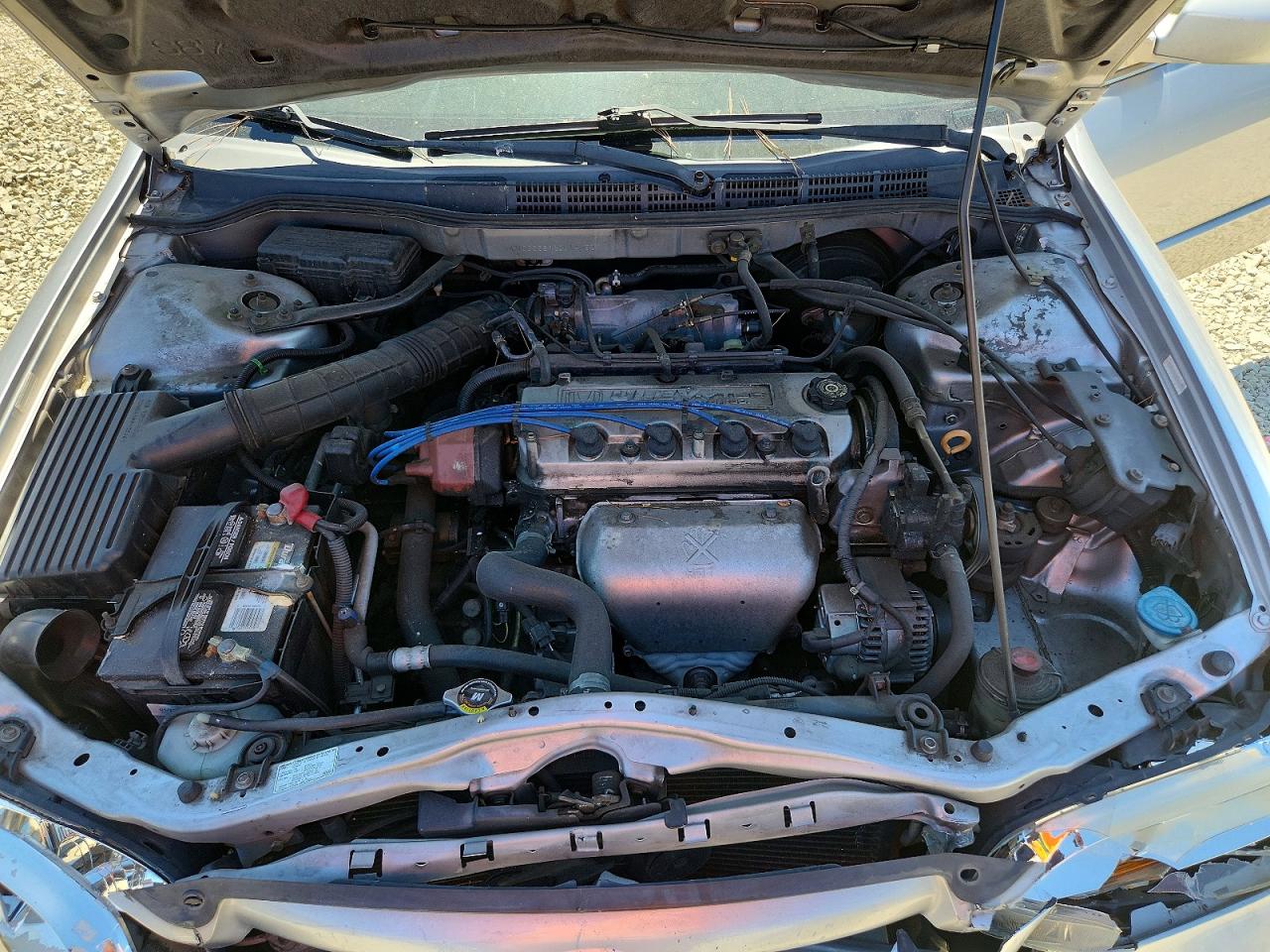 2002 Honda Accord Ex Silver vin: JHMCG66892C014052