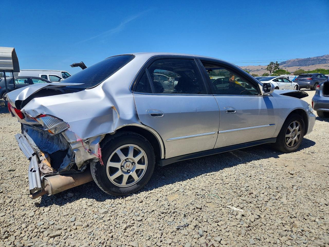 2002 Honda Accord Ex Silver vin: JHMCG66892C014052
