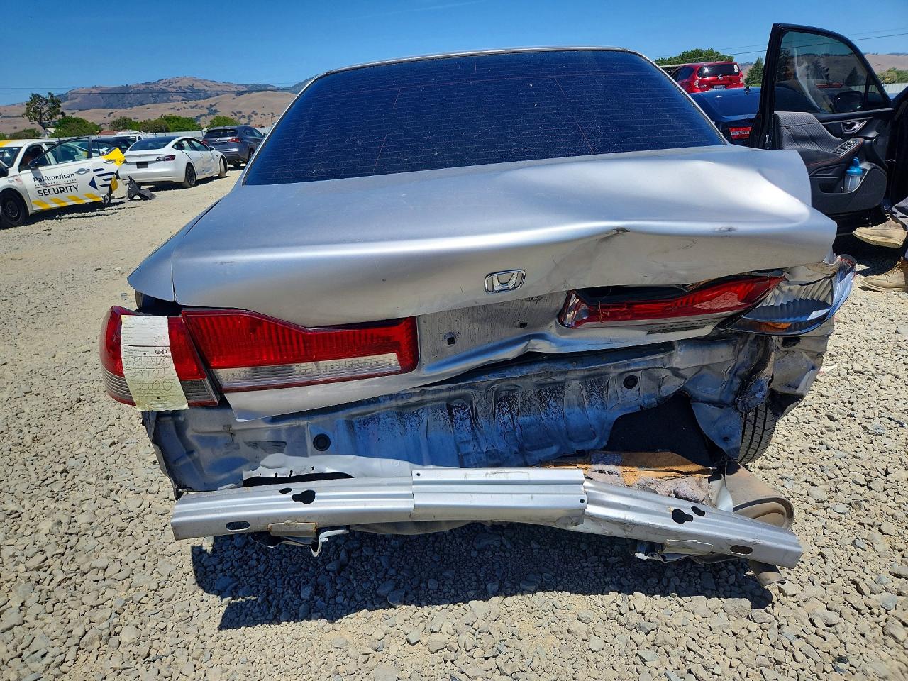 2002 Honda Accord Ex Silver vin: JHMCG66892C014052