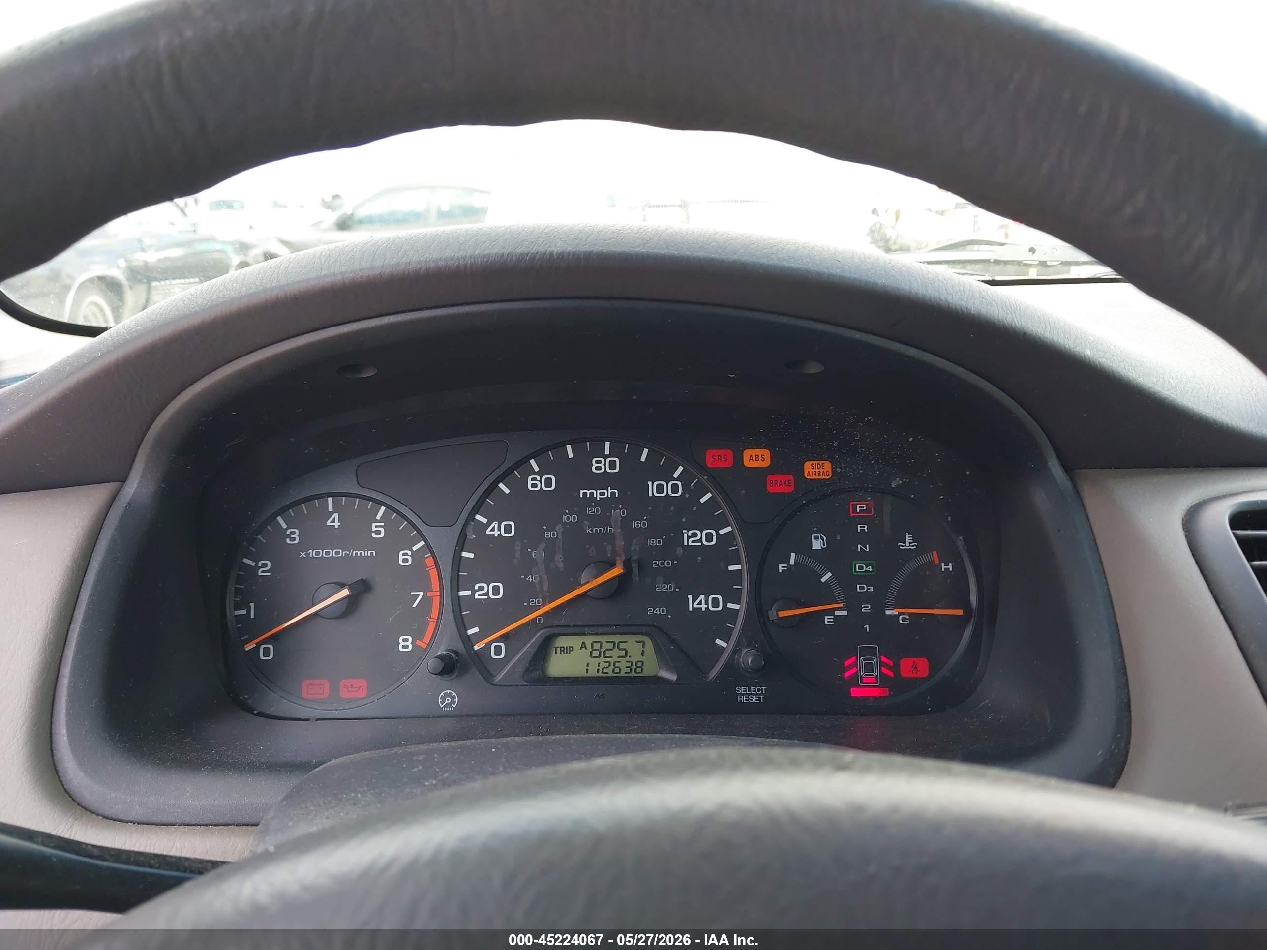 2001 Honda Accord 2.3 Ex Black vin: JHMCG668X1C013006