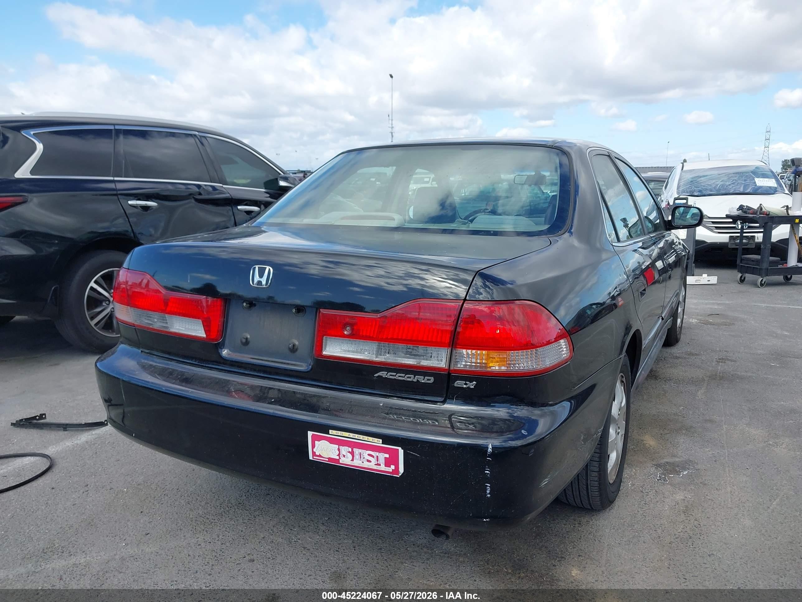 2001 Honda Accord 2.3 Ex Black vin: JHMCG668X1C013006