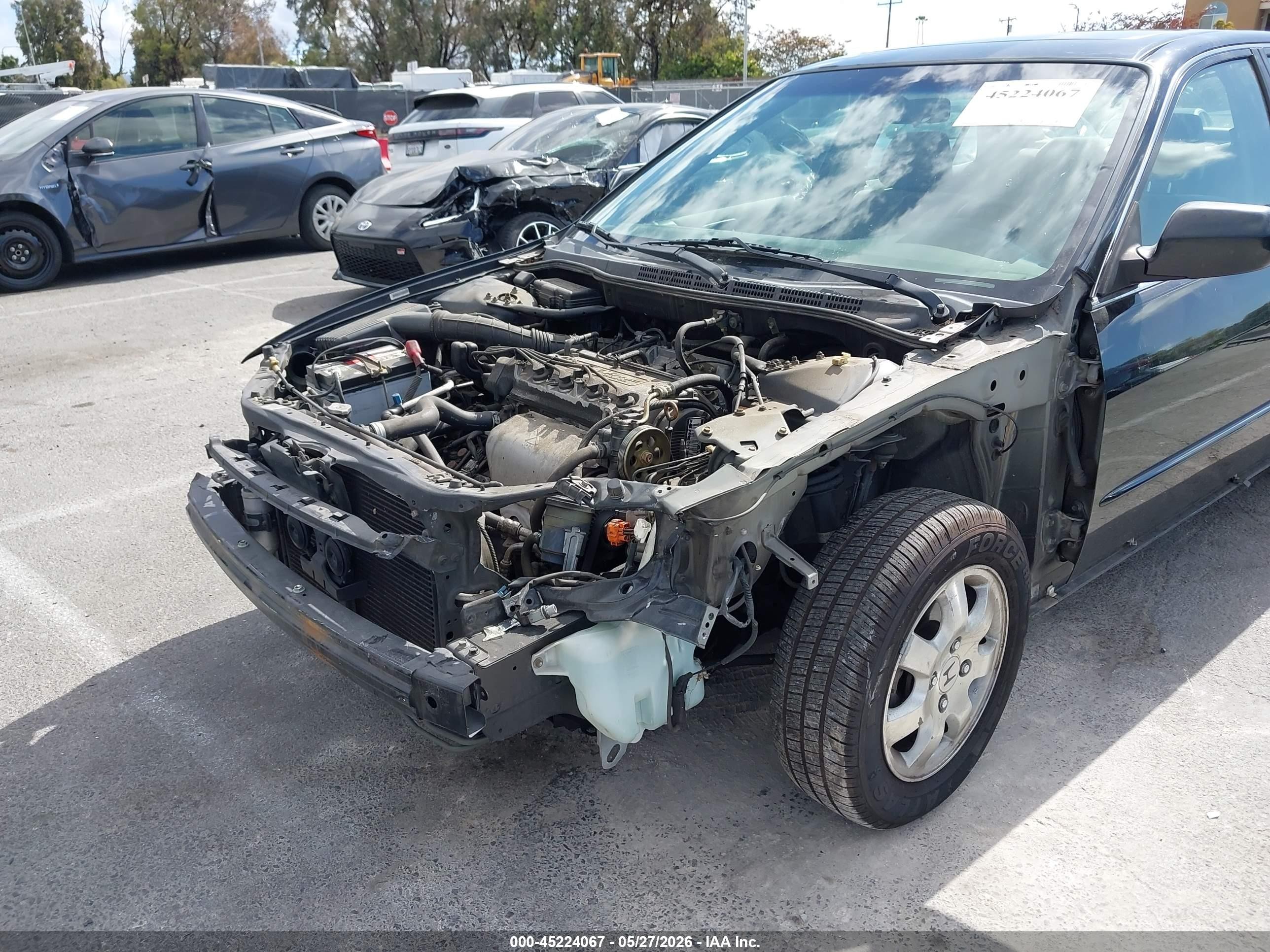 2001 Honda Accord 2.3 Ex Black vin: JHMCG668X1C013006