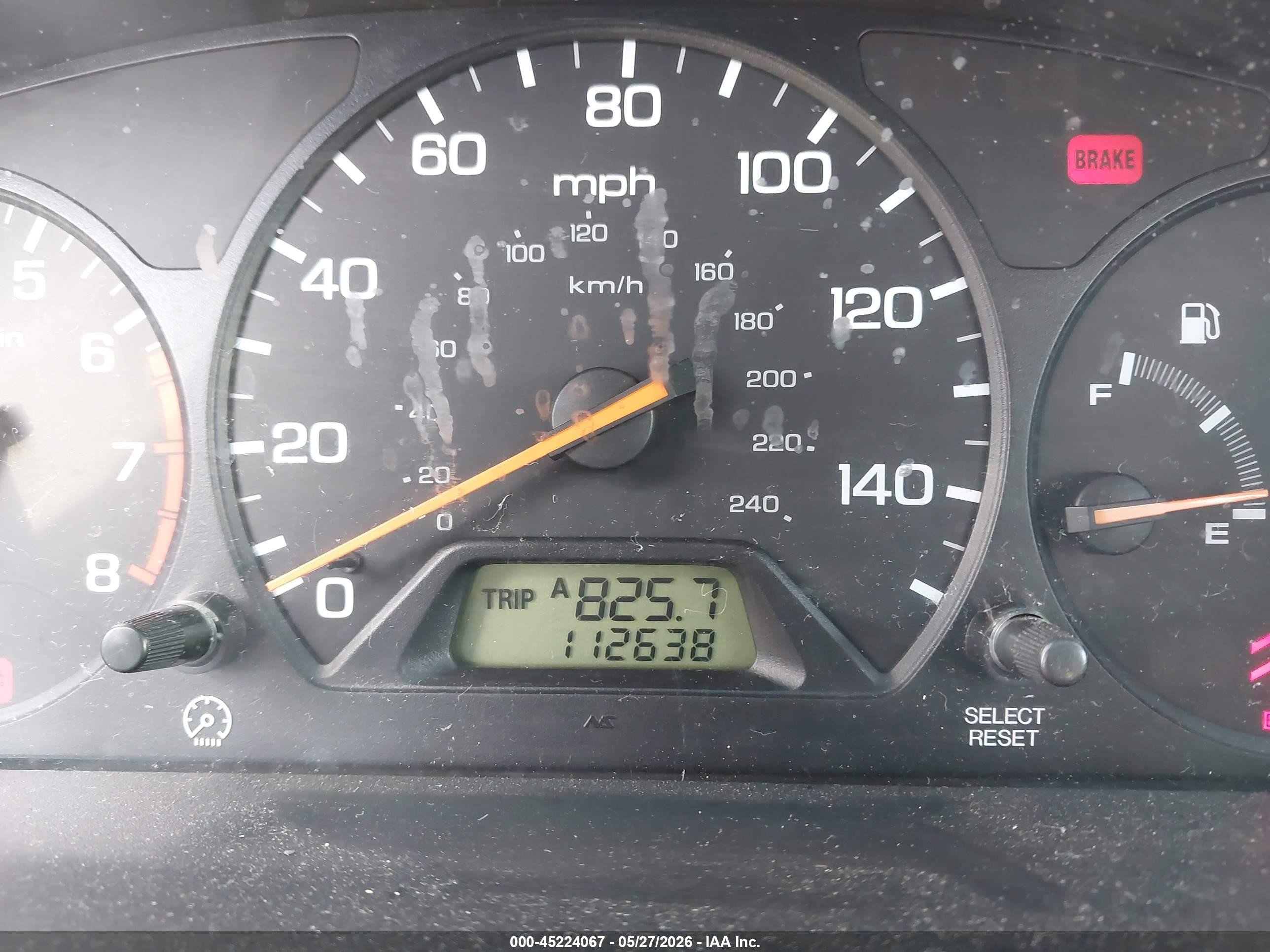 2001 Honda Accord 2.3 Ex Black vin: JHMCG668X1C013006
