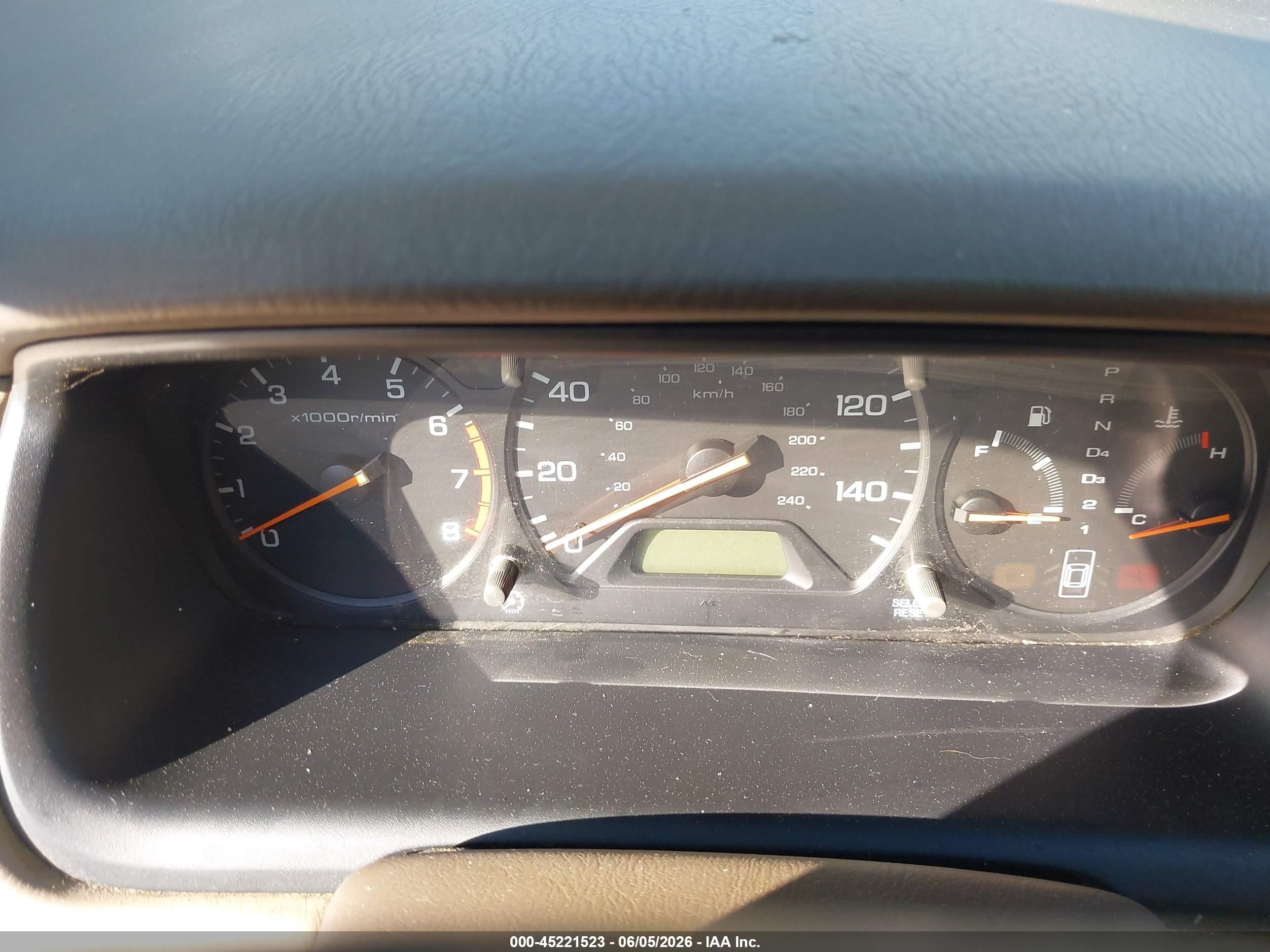 2000 Honda Accord 2.3 Se Red vin: JHMCG6690YC011302