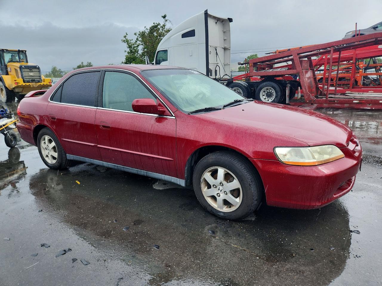 2000 Honda Accord Se Бордовый vin: JHMCG6691YC017819