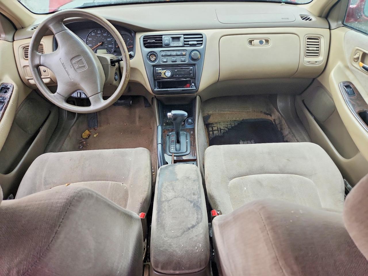 2000 Honda Accord Se Бордовый vin: JHMCG6691YC017819