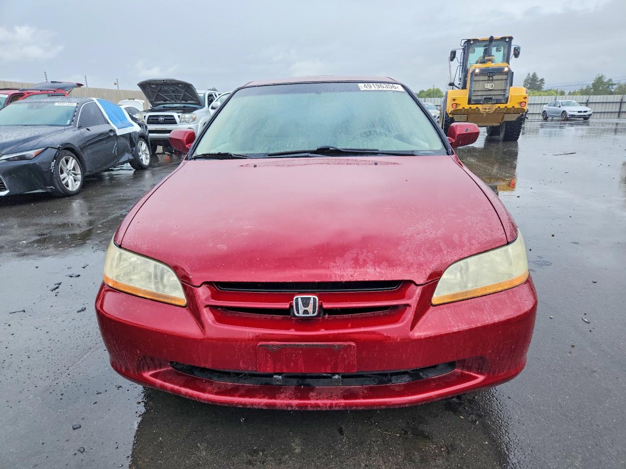 2000 Honda Accord Se Бордовый vin: JHMCG6691YC017819