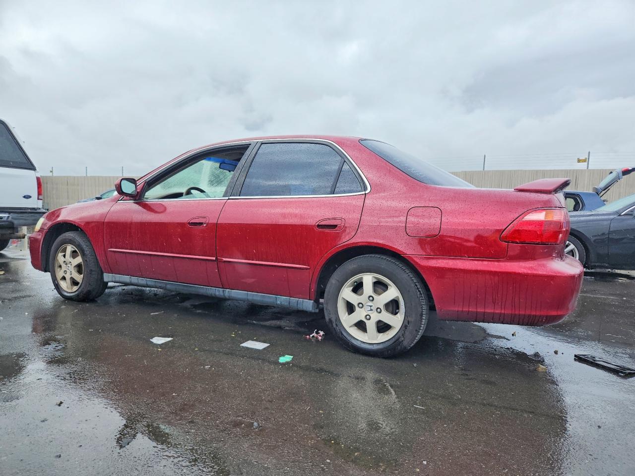 2000 Honda Accord Se Бордовый vin: JHMCG6691YC017819