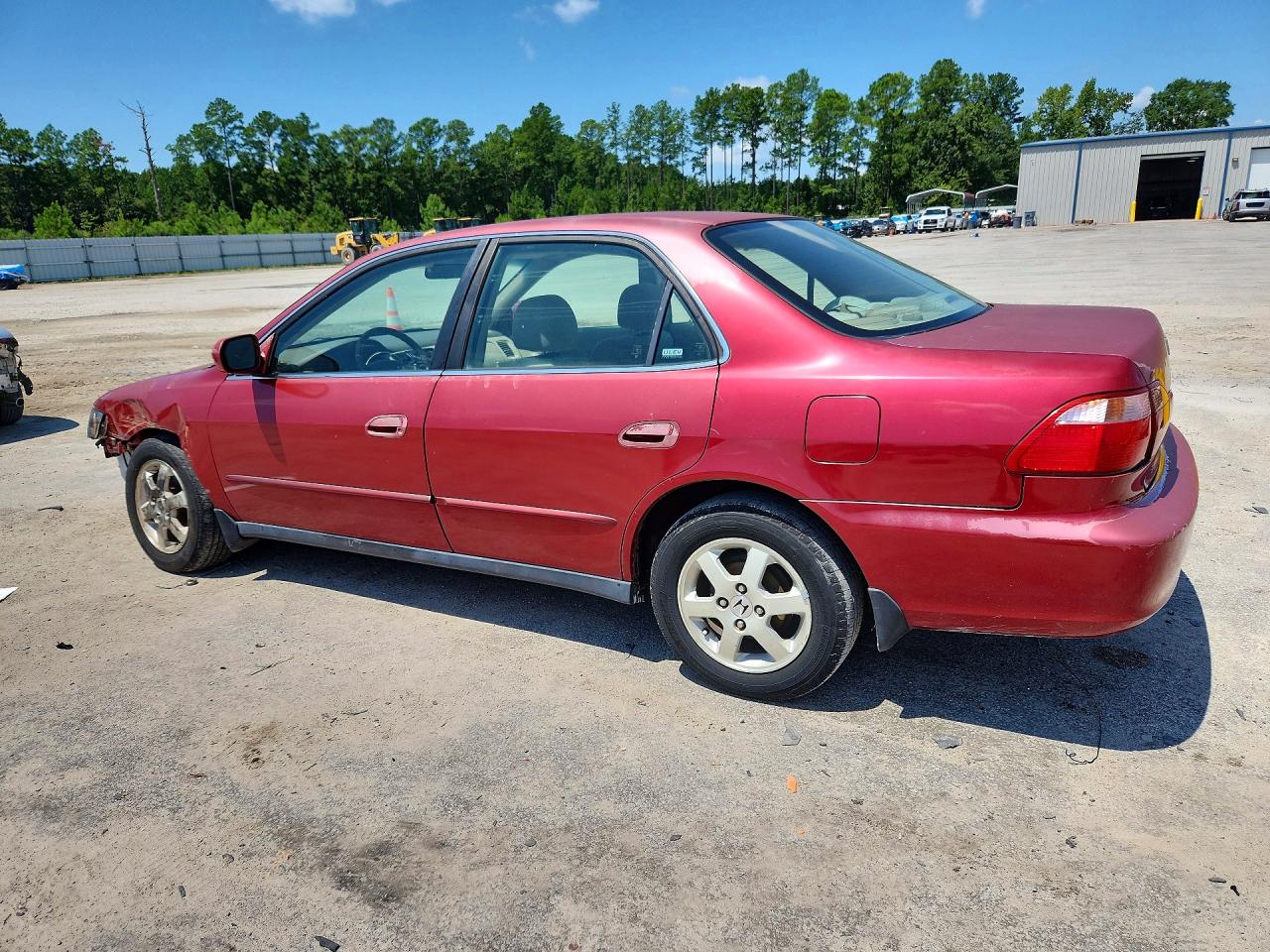 2000 Honda Accord Se Red vin: JHMCG6696YC014396