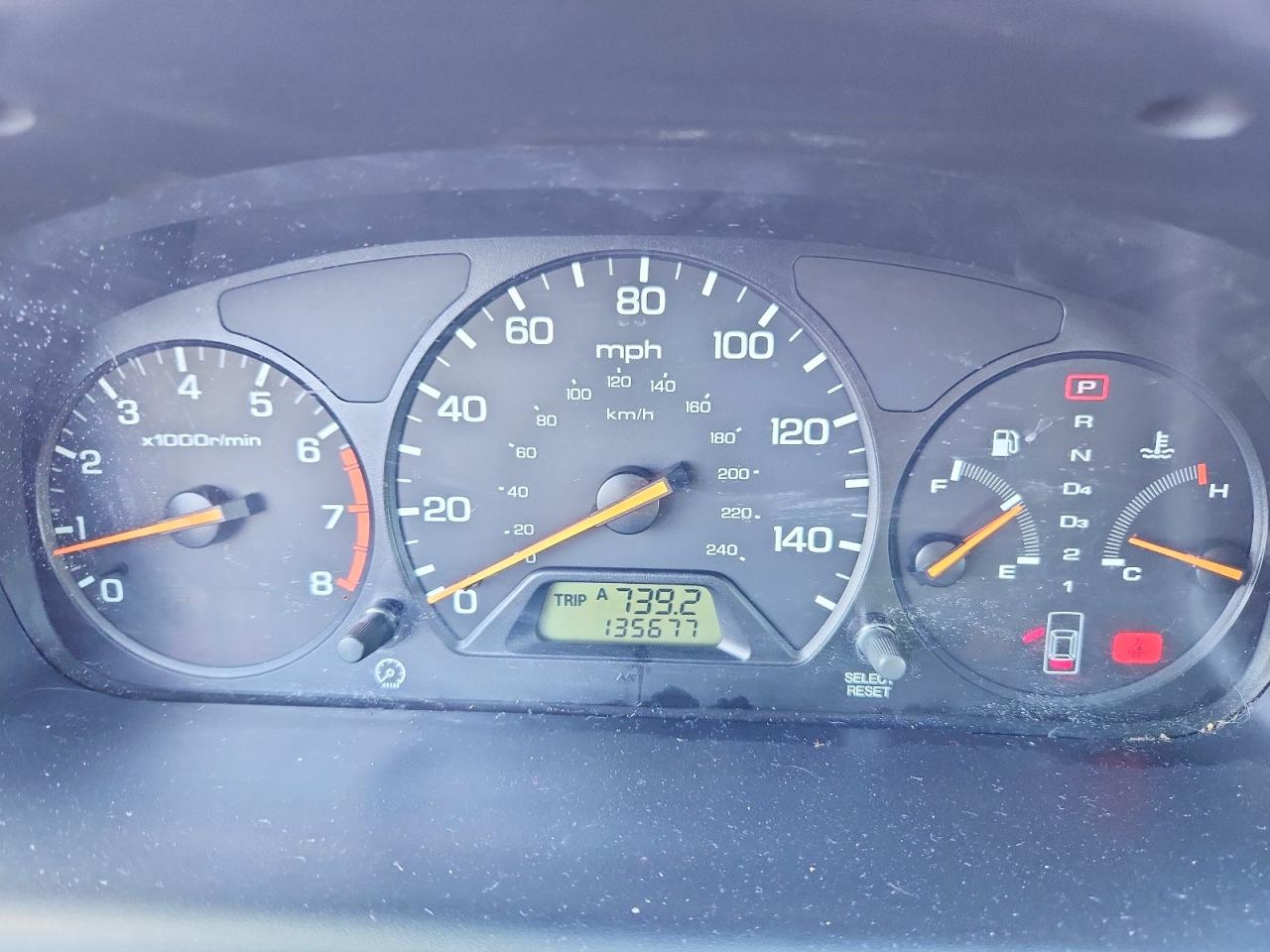 2000 Honda Accord Se Red vin: JHMCG6696YC014396