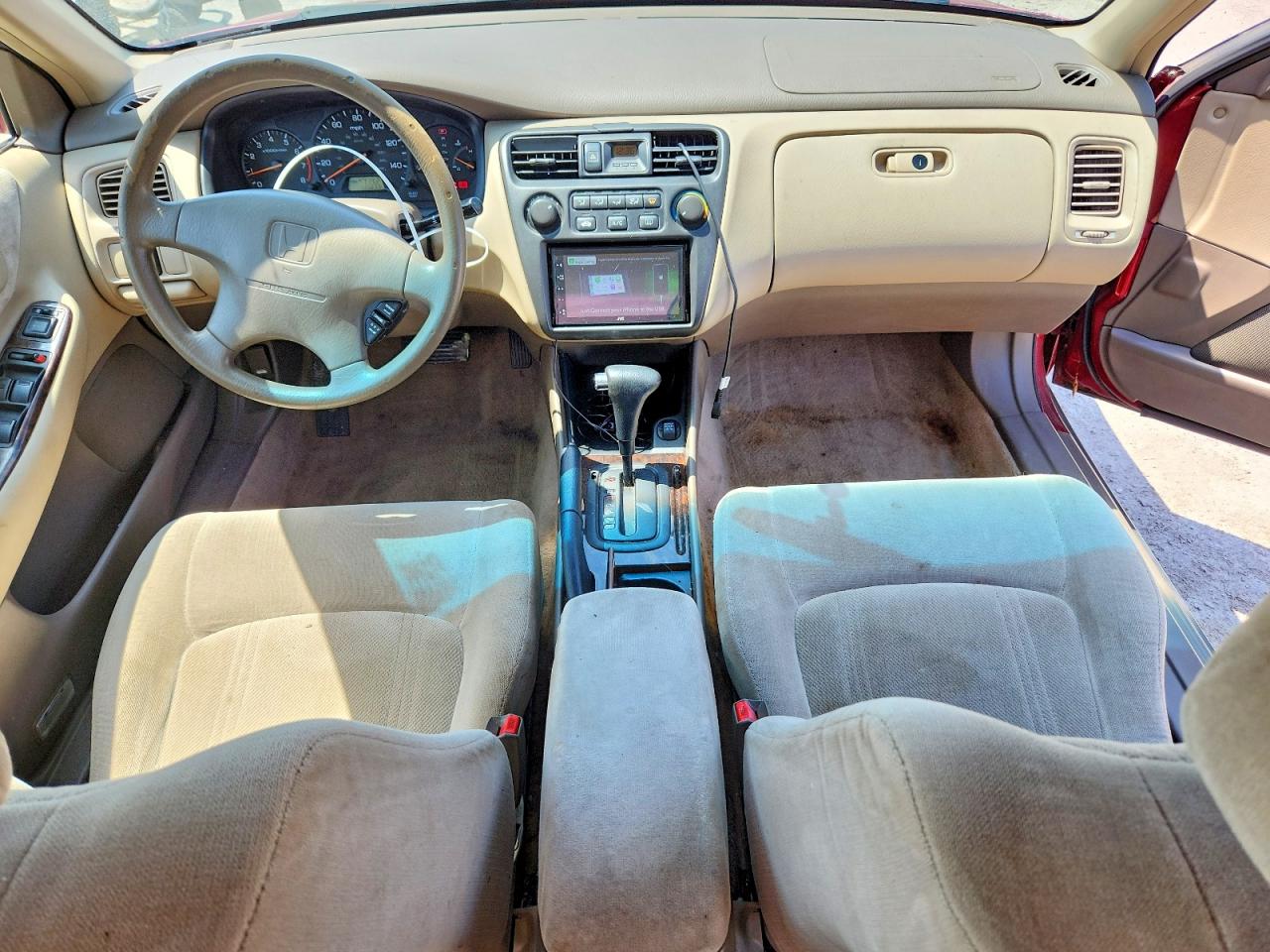 2000 Honda Accord Se Red vin: JHMCG6696YC014396