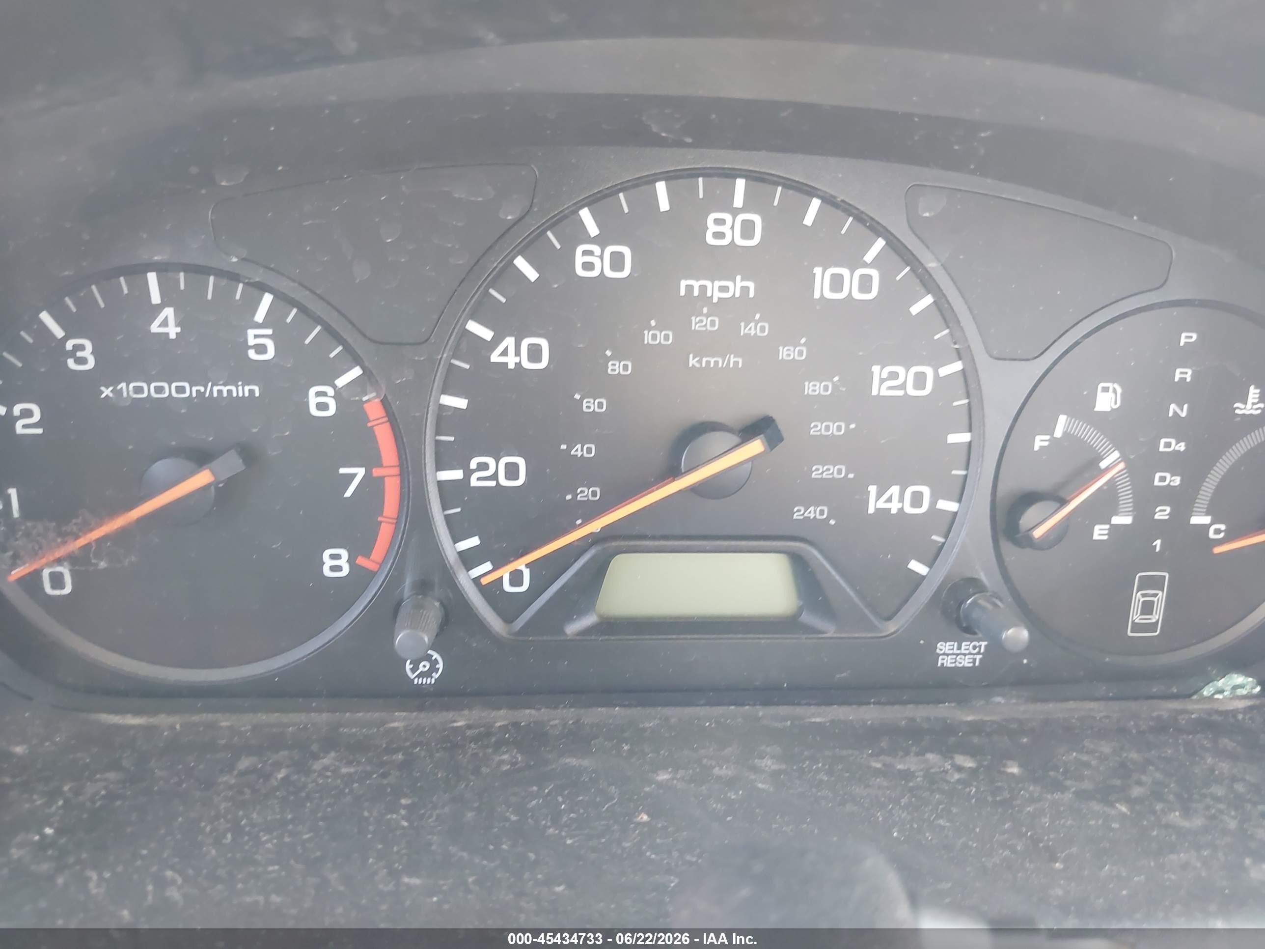 2000 Honda Accord 2.3 Se Gold vin: JHMCG6697YC025293
