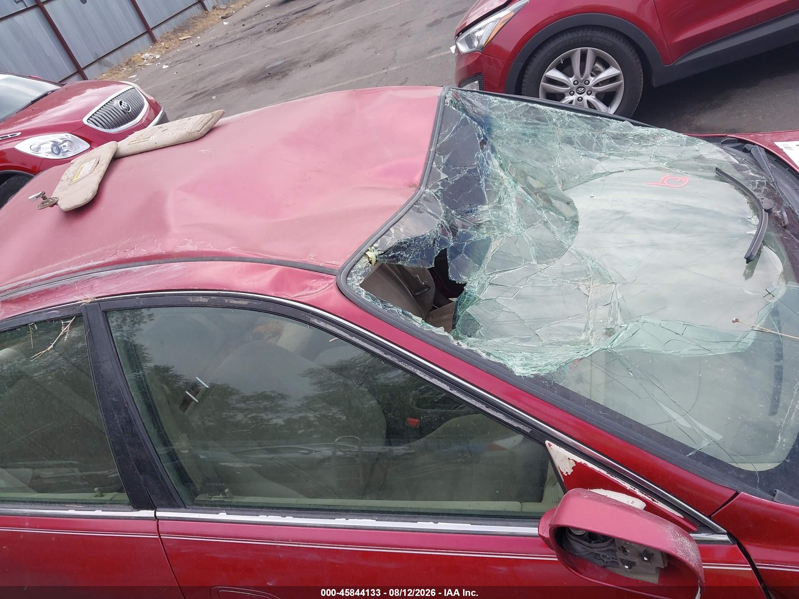 2000 Honda Accord 2.3 Se Red vin: JHMCG6698YC006445