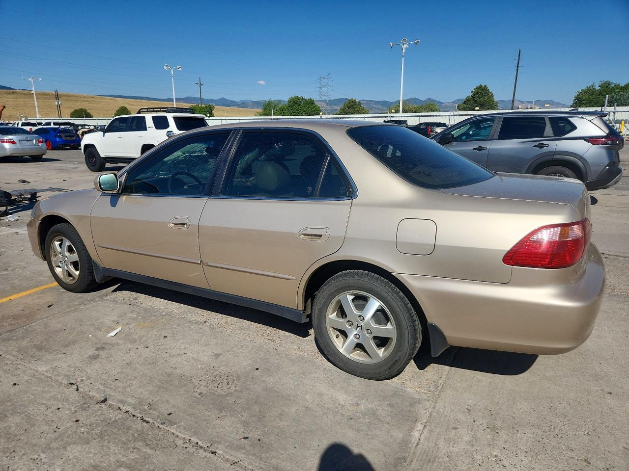 2000 Honda Accord Se Beige vin: JHMCG669XYC008777
