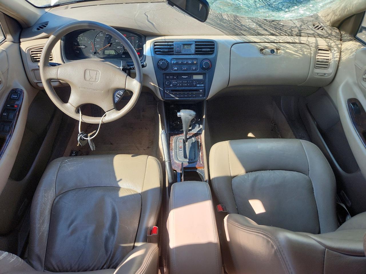 2000 Honda Accord Se Beige vin: JHMCG669XYC008777