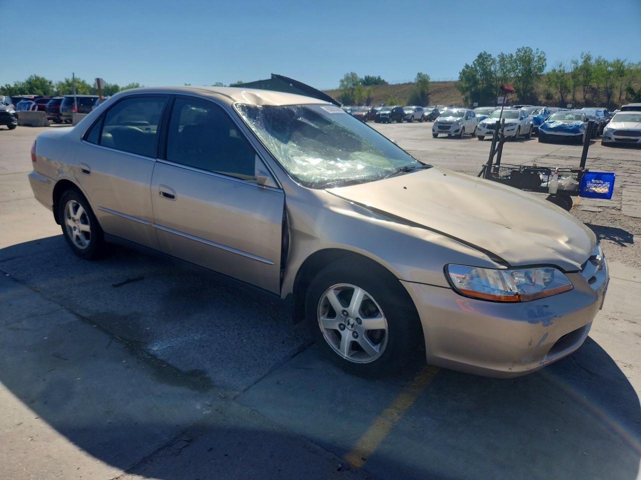 2000 Honda Accord Se Beige vin: JHMCG669XYC008777