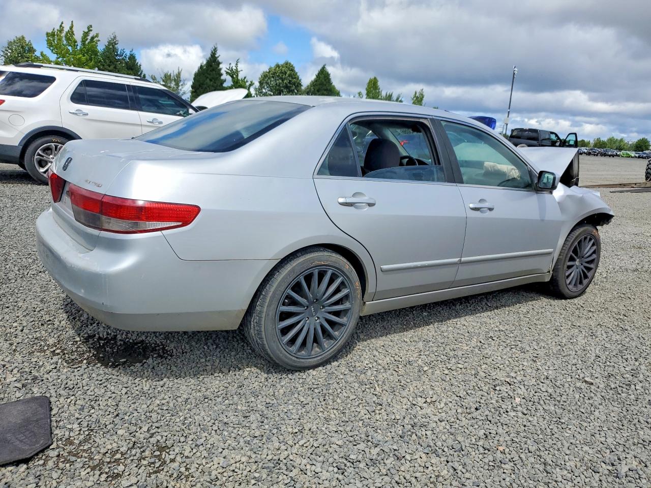 2003 Honda Accord Ex Серый vin: JHMCM55603C020424