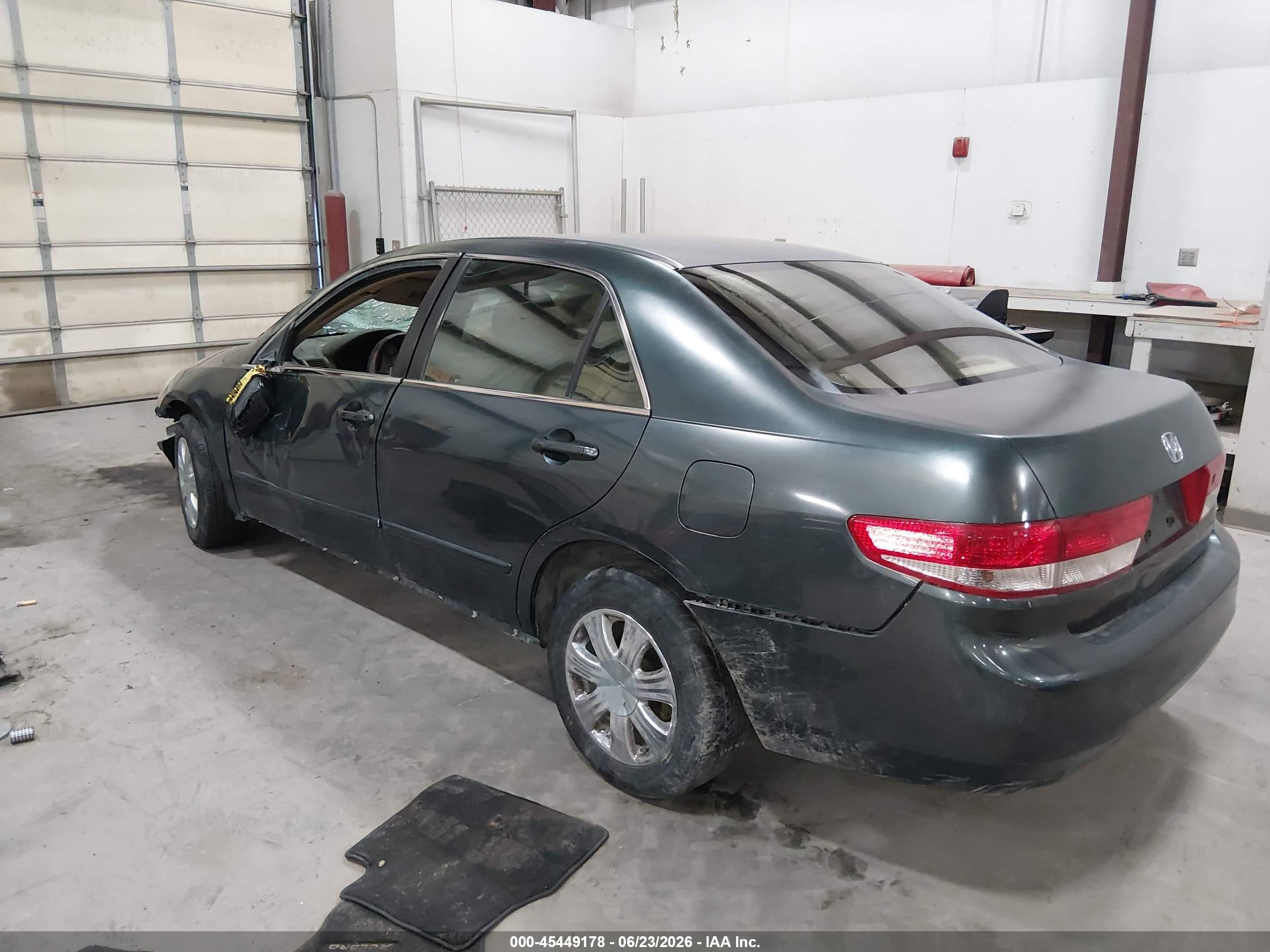 2004 Honda Accord 2.4 Ex Green vin: JHMCM55614C023978