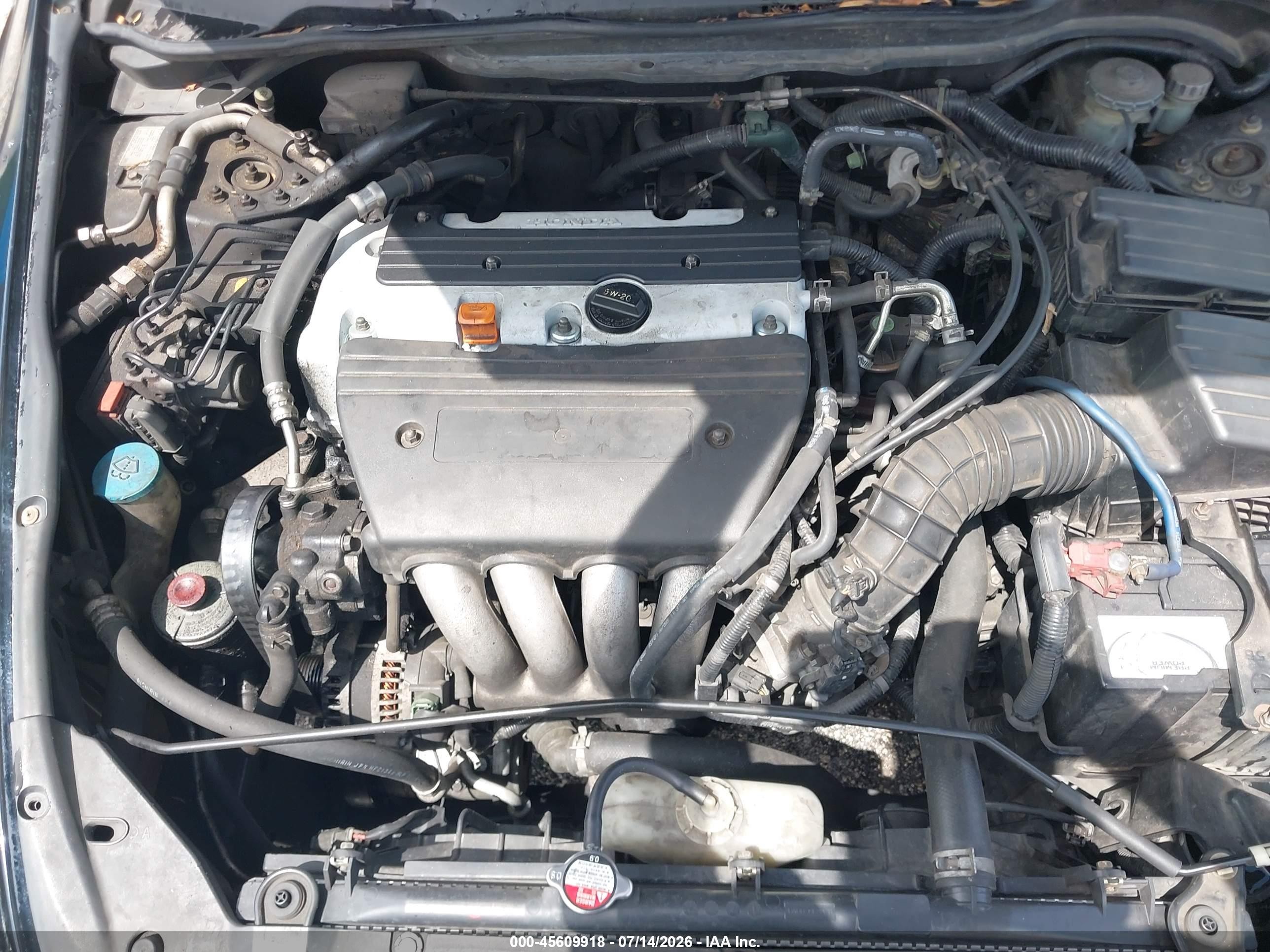 2003 Honda Accord 2.4 Ex Blue vin: JHMCM55643C046265