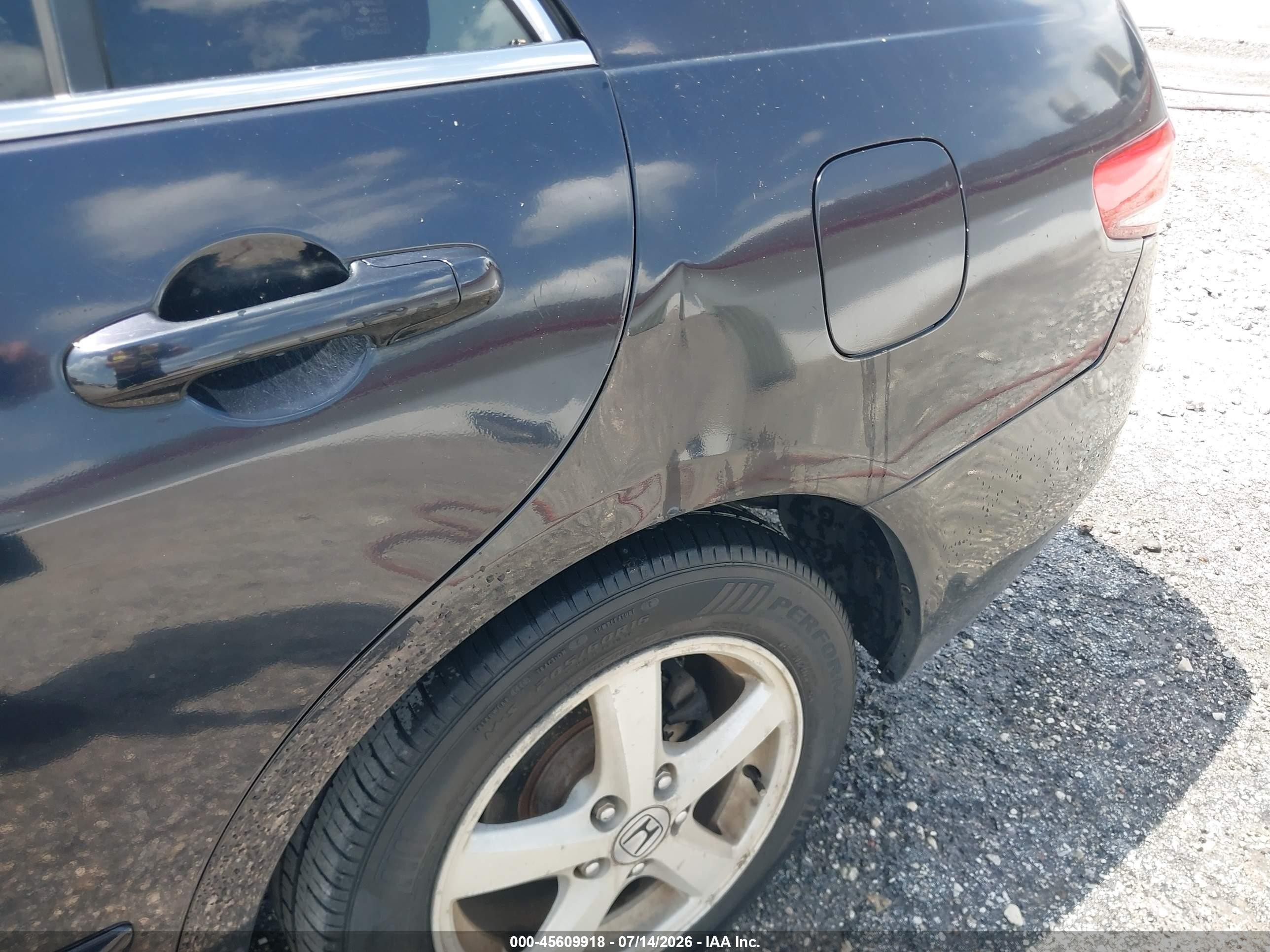 2003 Honda Accord 2.4 Ex Blue vin: JHMCM55643C046265